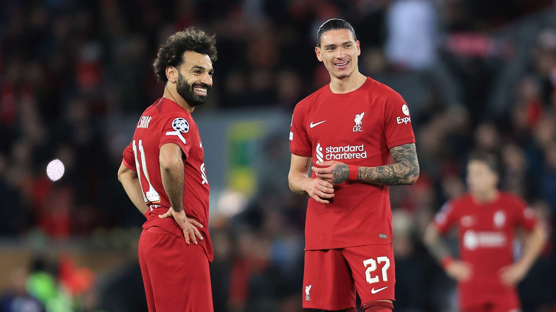 Mohamed Salah Darwin Nunez Liverpool 2022-23