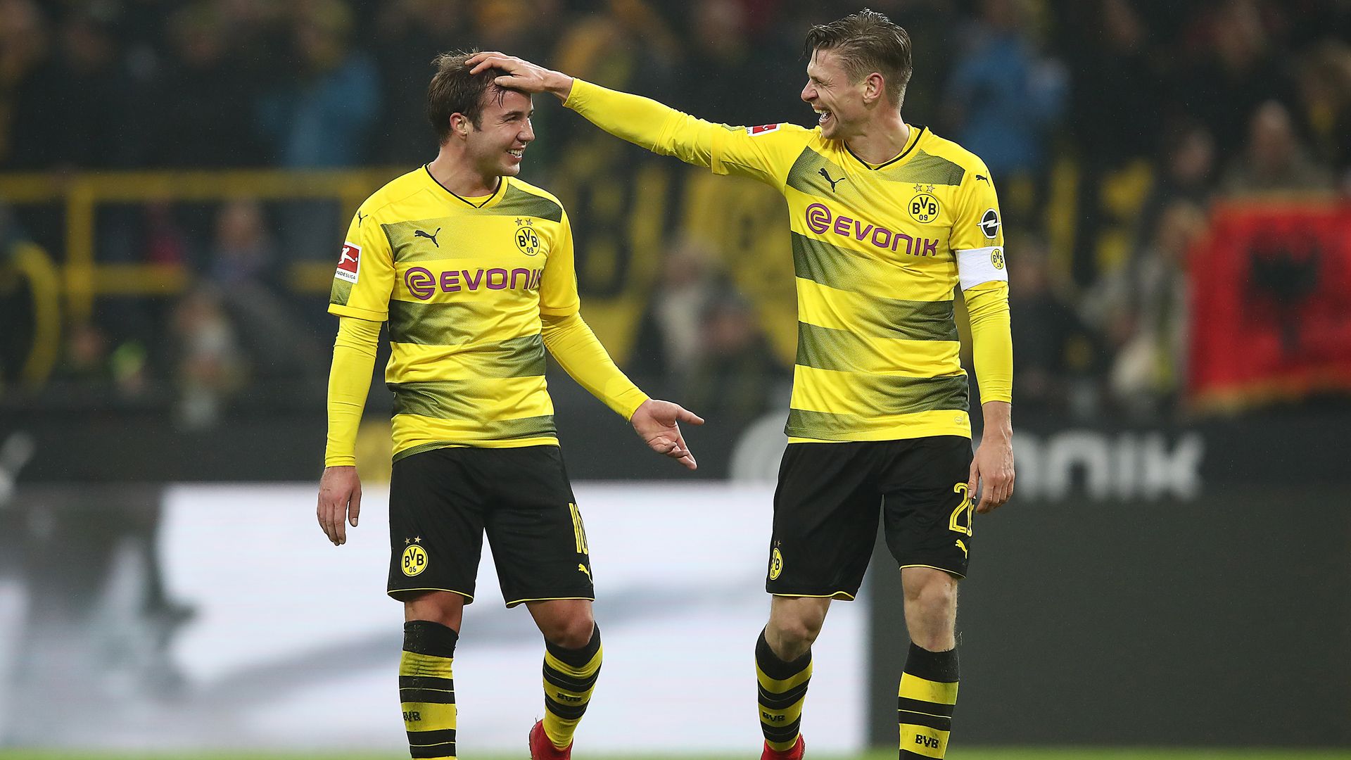 Borussia Dortmund Mario Götze Lukasz Piszczek 10022018