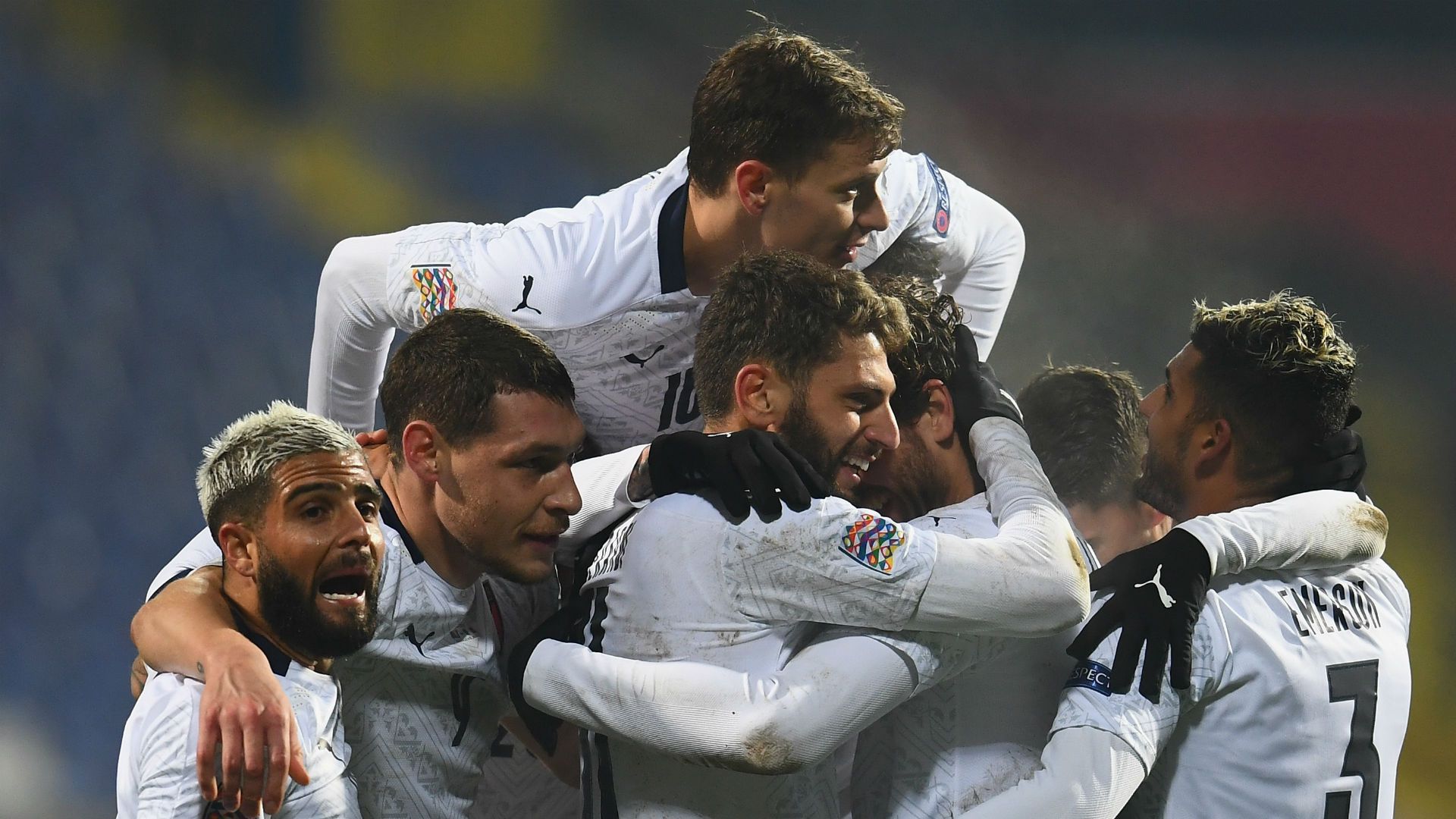 Bosnia Italy Nations League 18112020
