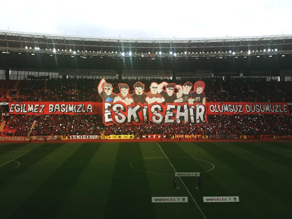 Eskişehirspor koreografi