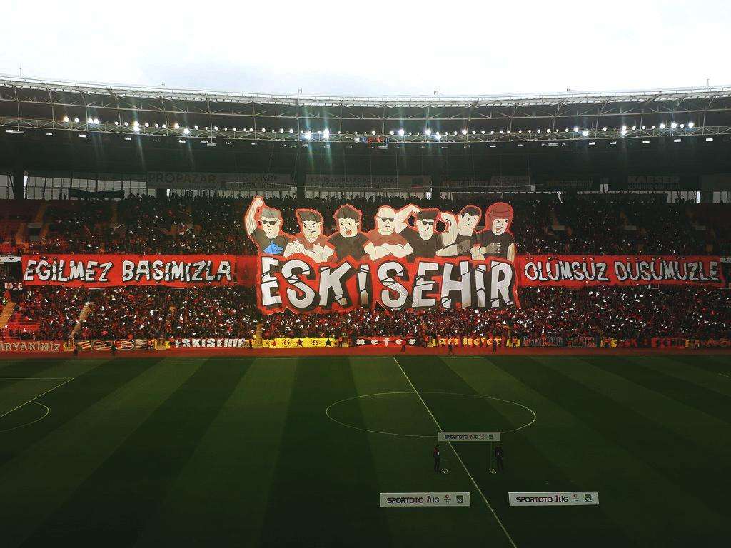 Eskişehirspor koreografi
