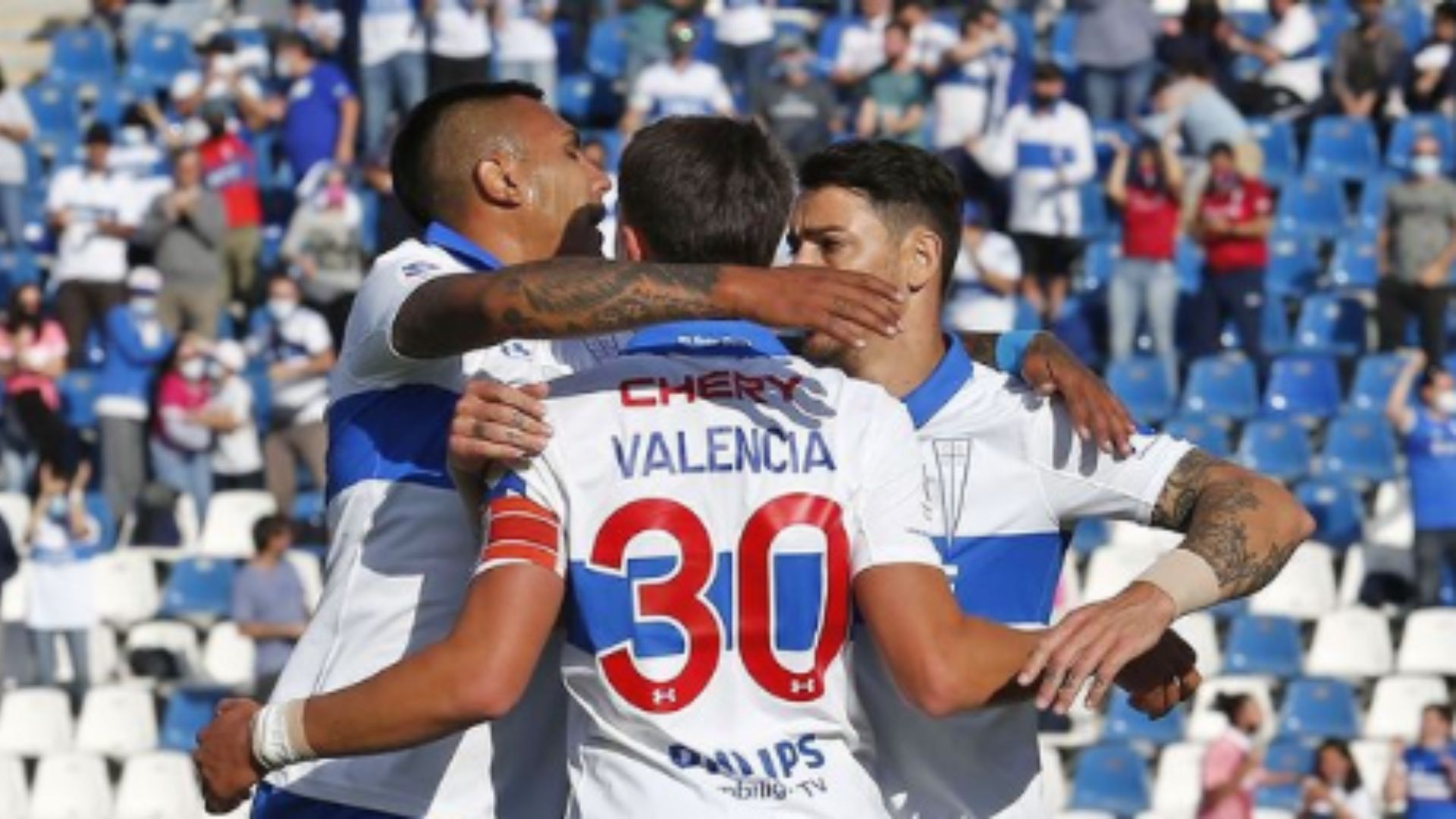 041121 Universidad Católica Antofagasta Diego Valencia Juan Leiva Fernando Zampedri