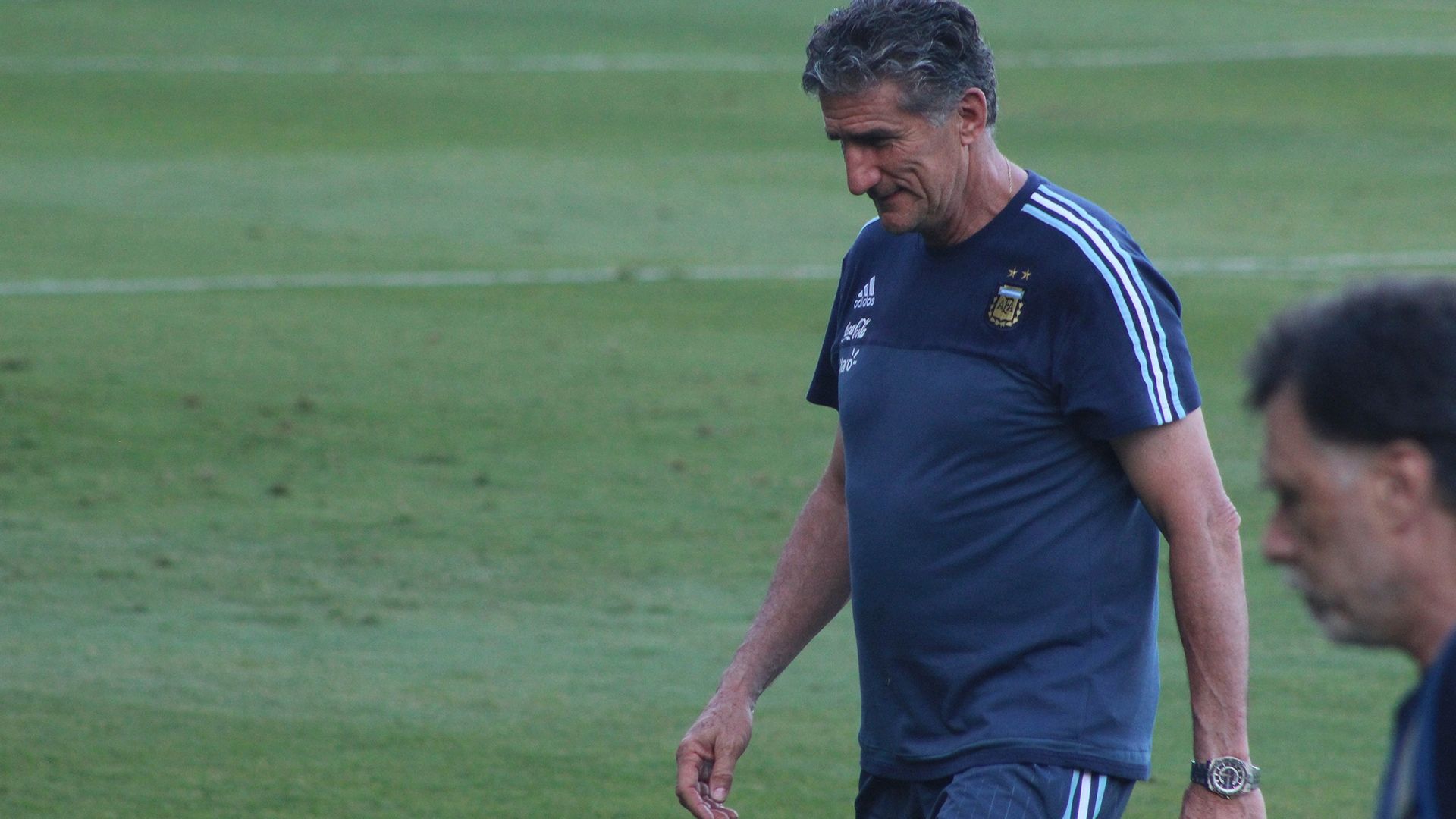Edgardo Bauza Argentina x Brasil treino 08 11 16
