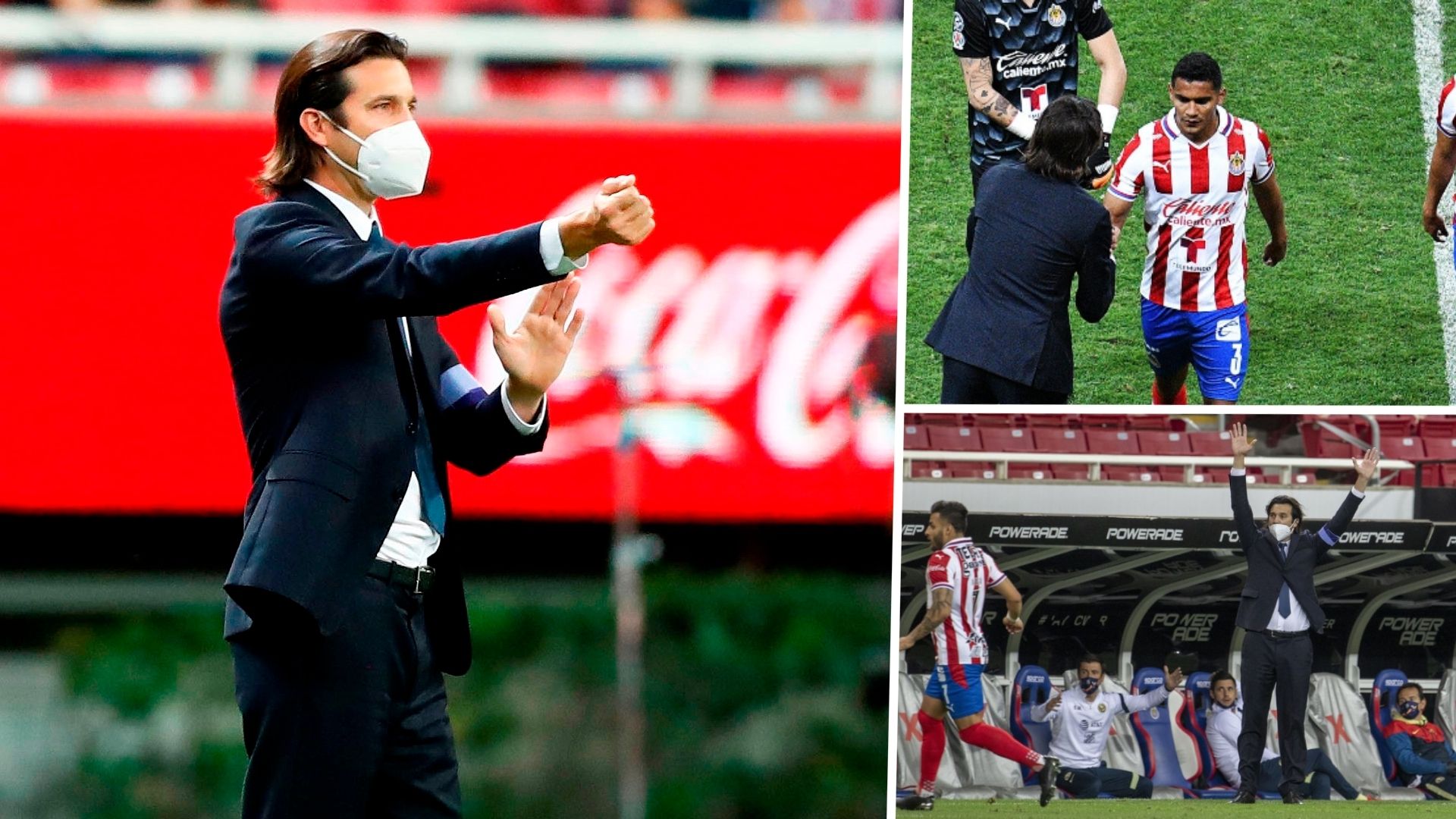 Solari gesto América Chivas