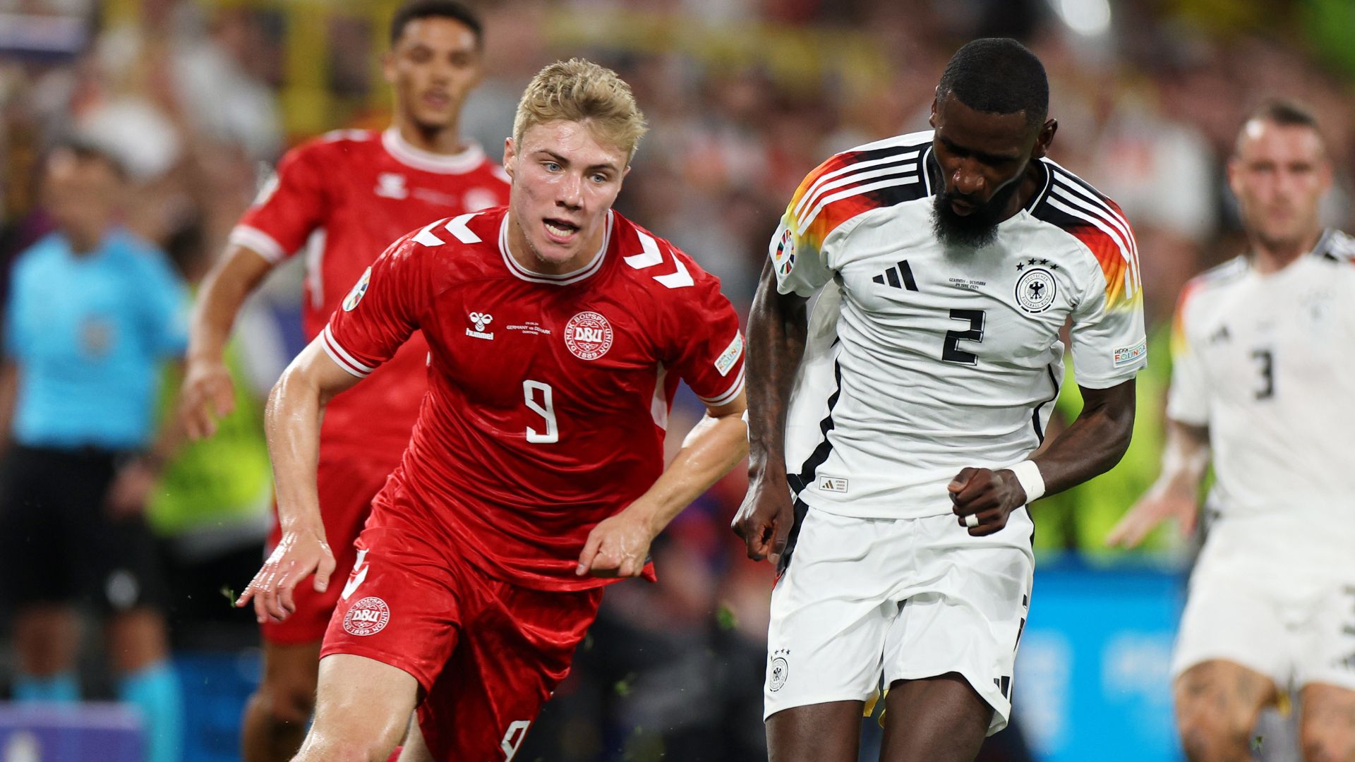 Rudiger Hojlund Germania Danimarca