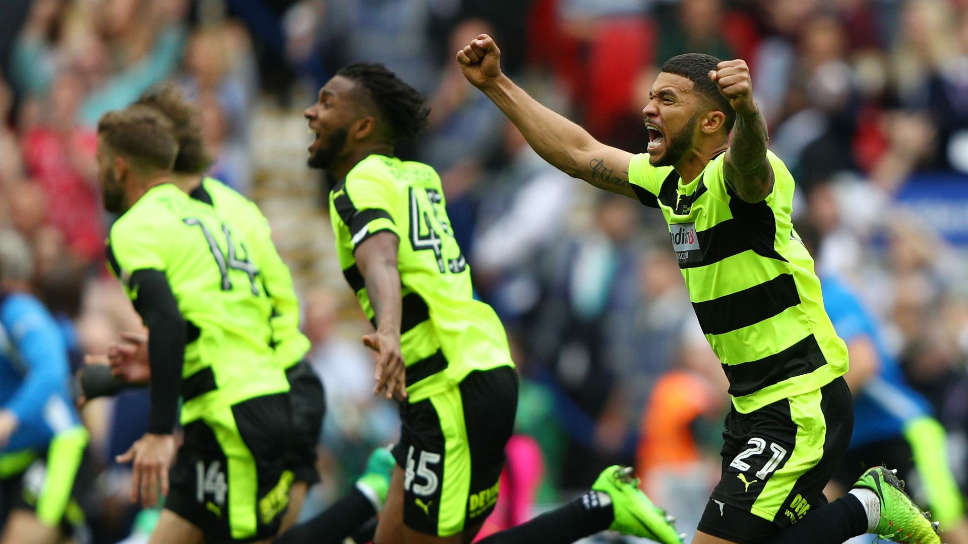 Nahki Wells Huddersfield Championship Play-off 2017