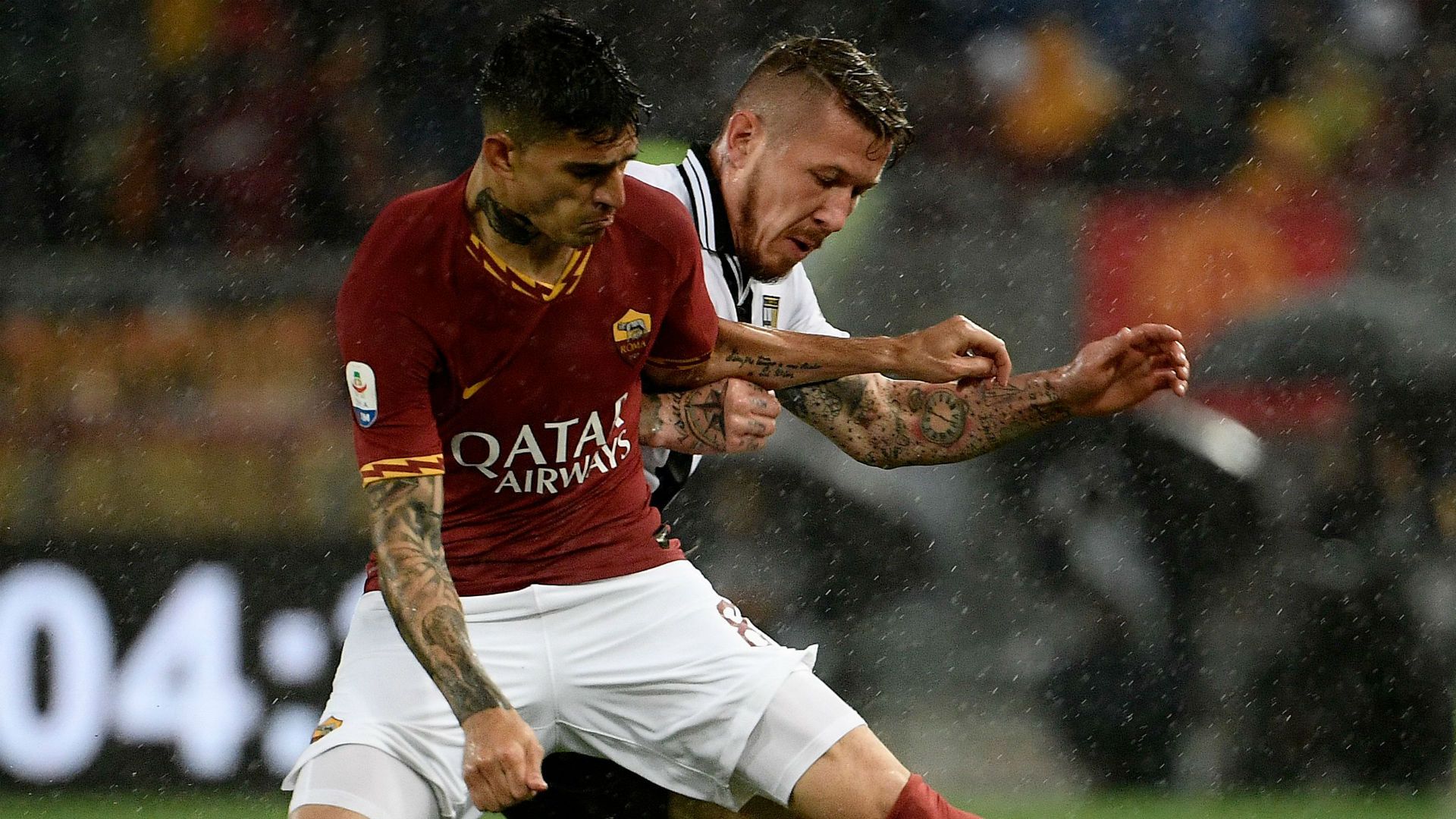 Diego Perotti Juraj Kucka Roma Parma