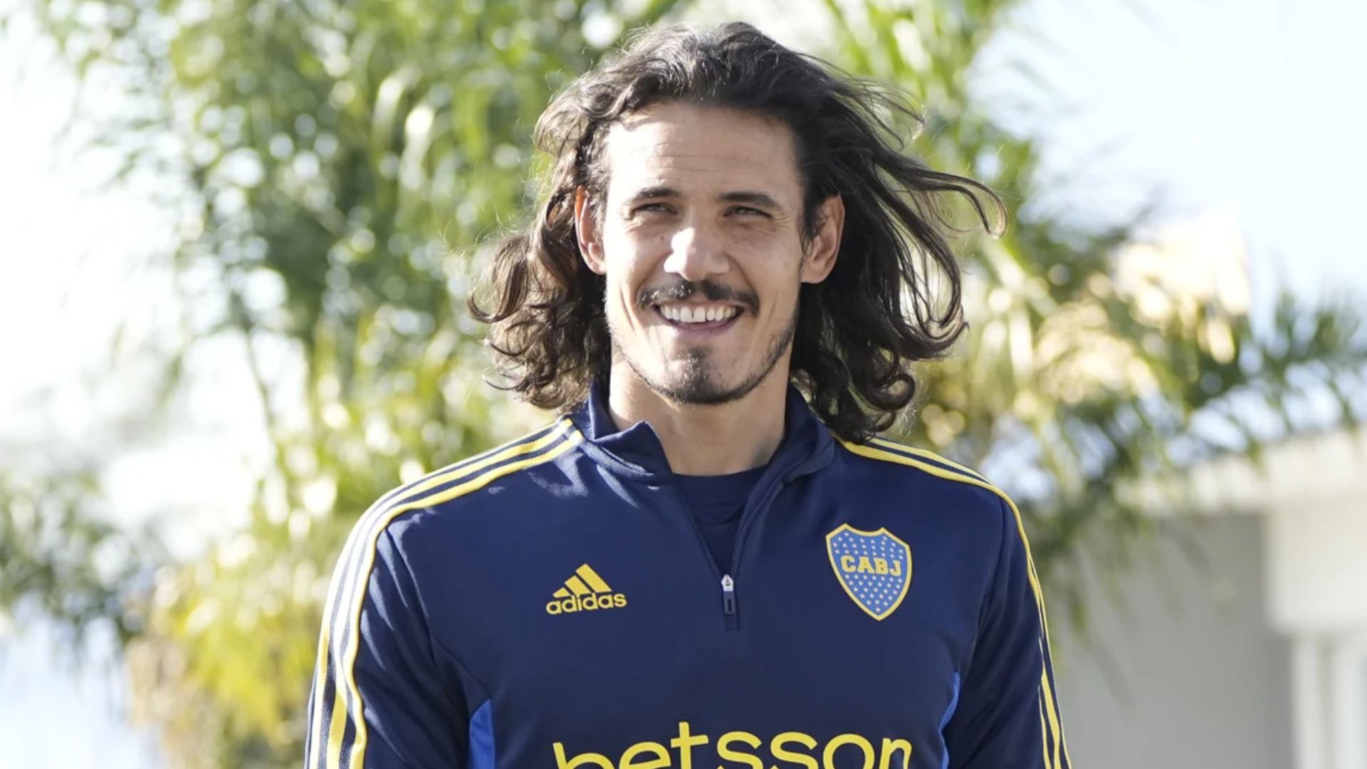 edinson cavani boca entrenamiento 2023