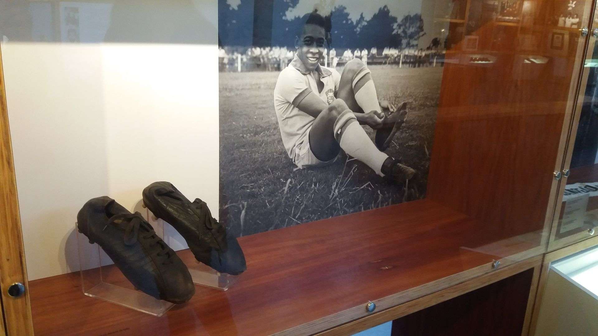 Museu Pelé em Santos, chuteira