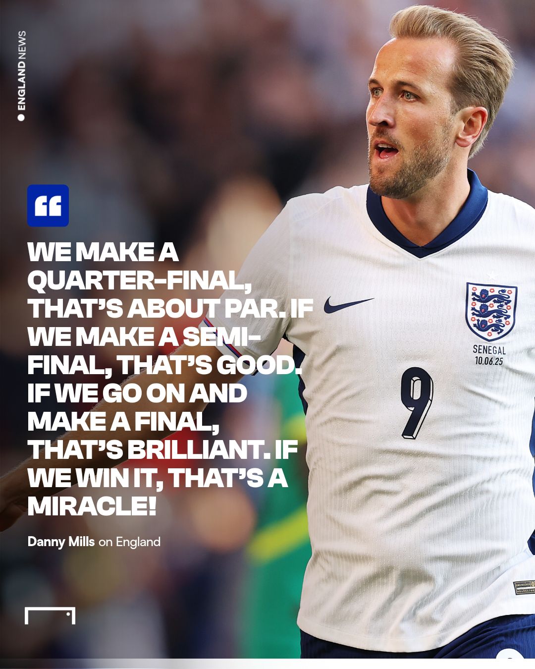 Danny Mills England miracle trophy