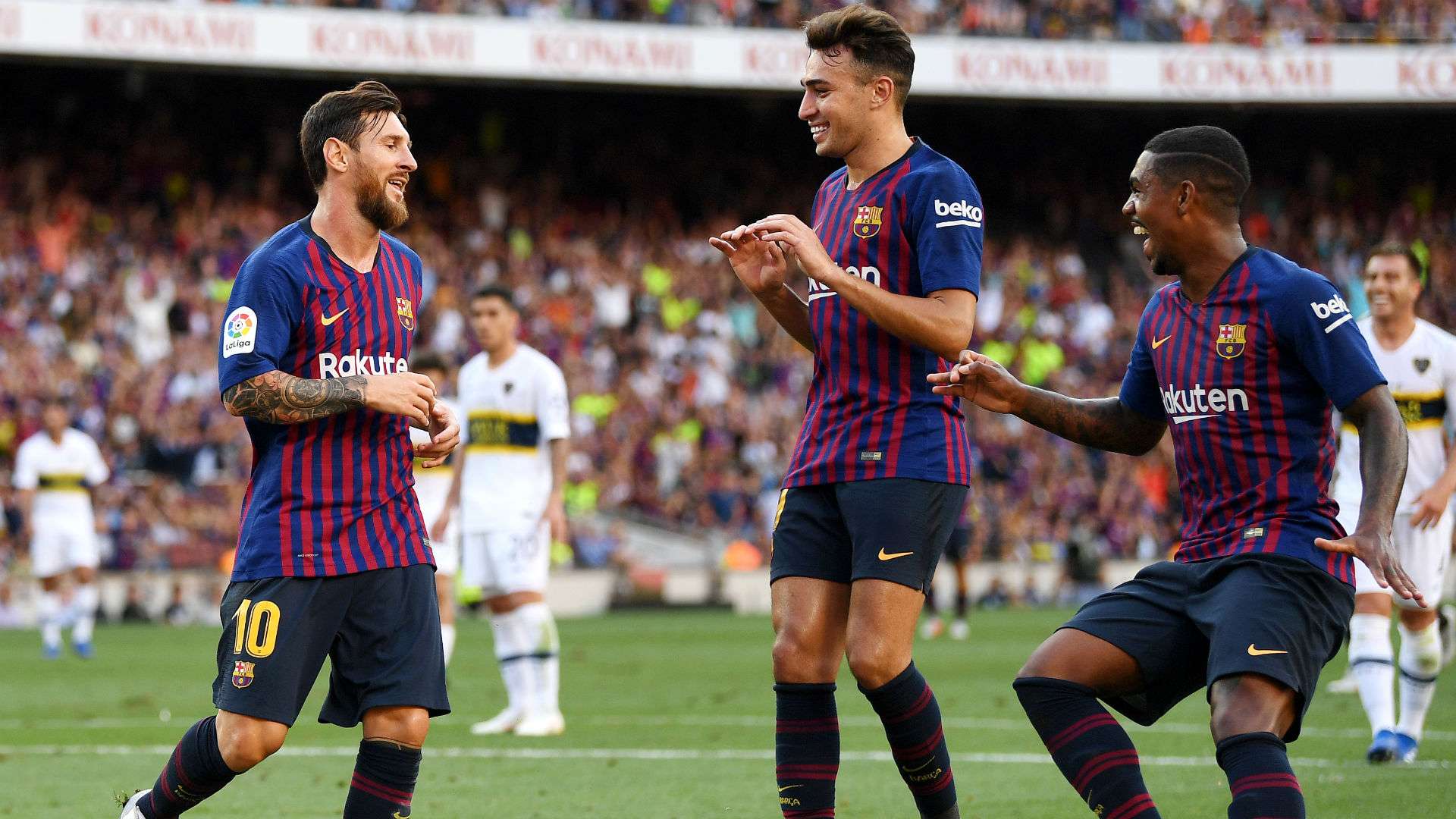 Lionel Messi Barcelona Boca Joan Gamper 15082018