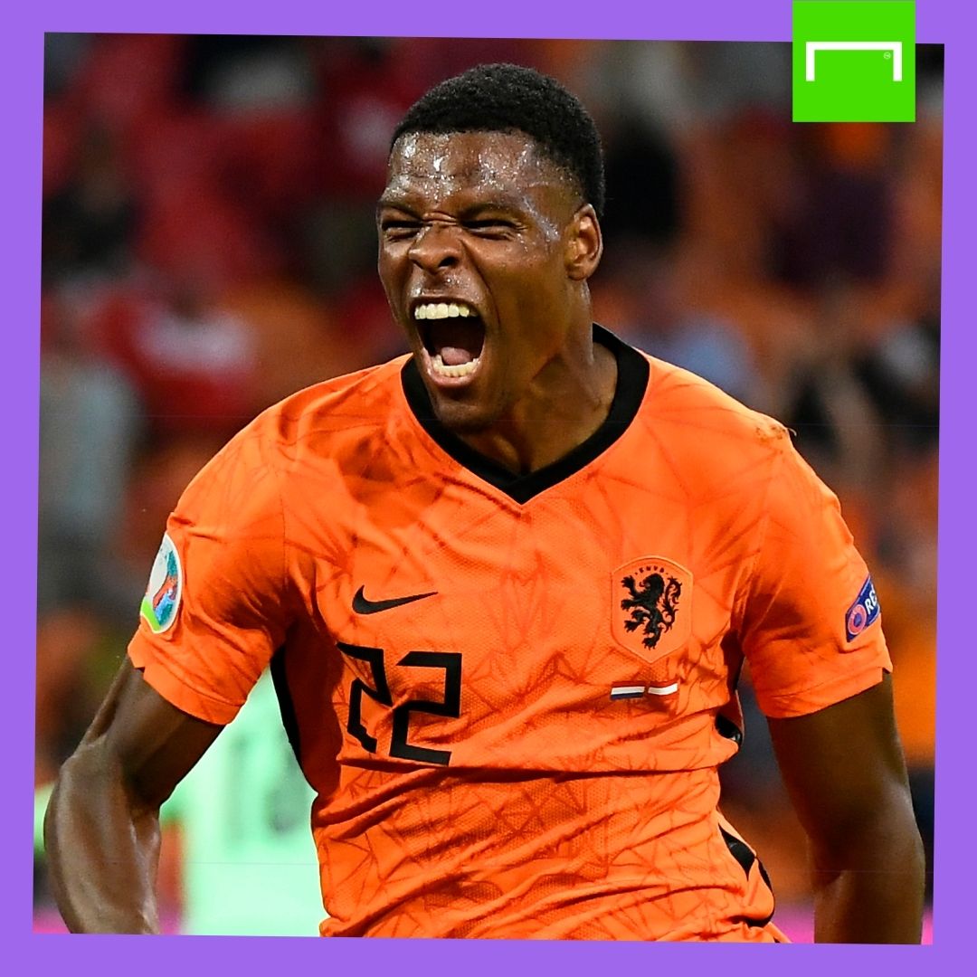 Denzel Dumfries Netherlands Euro 2020 GFX