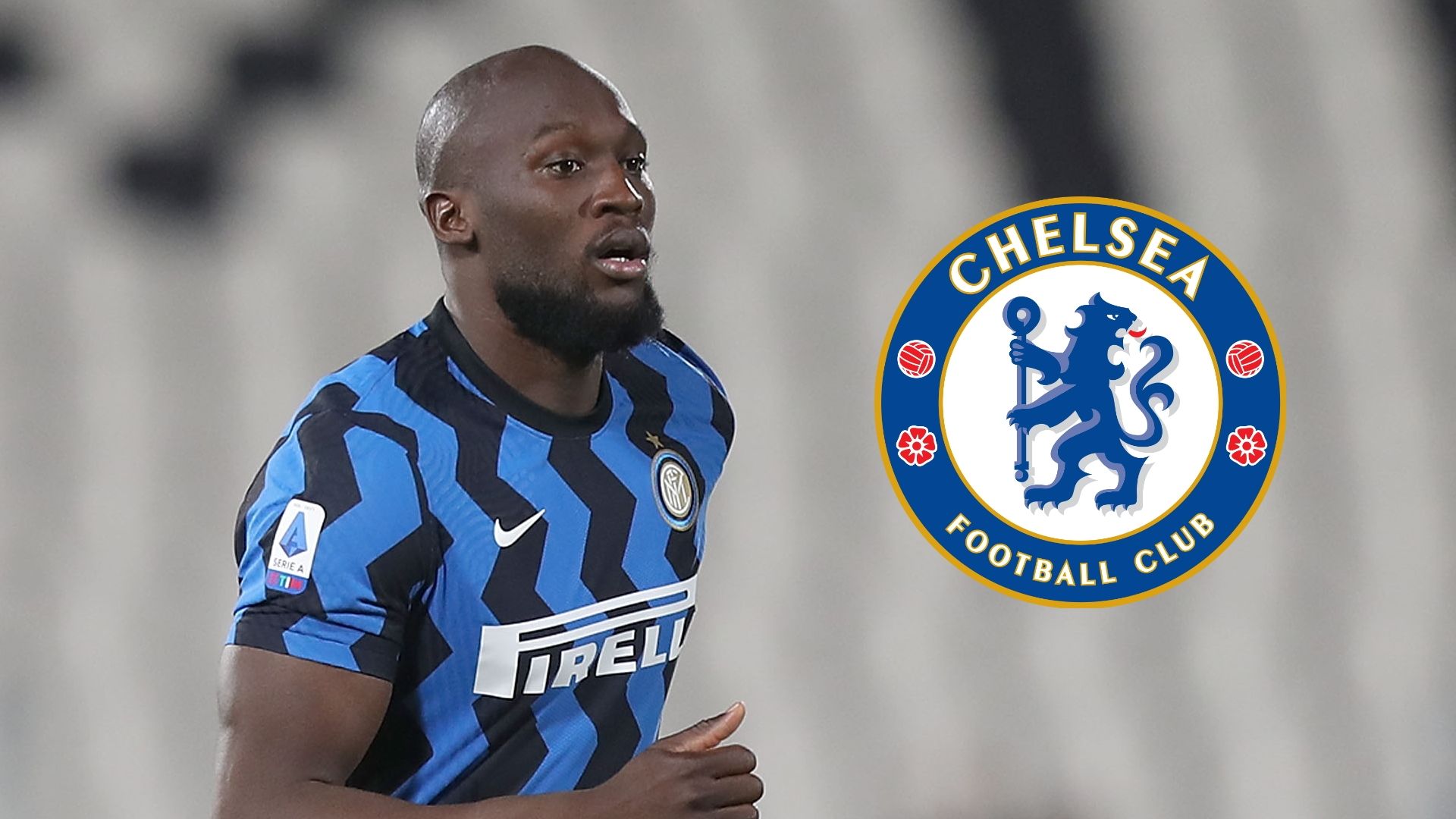 Romelu Lukaku, Inter, Chelsea badge