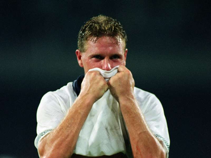 Paul Gascoigne West Germany and England FIFA World Cup 04061990