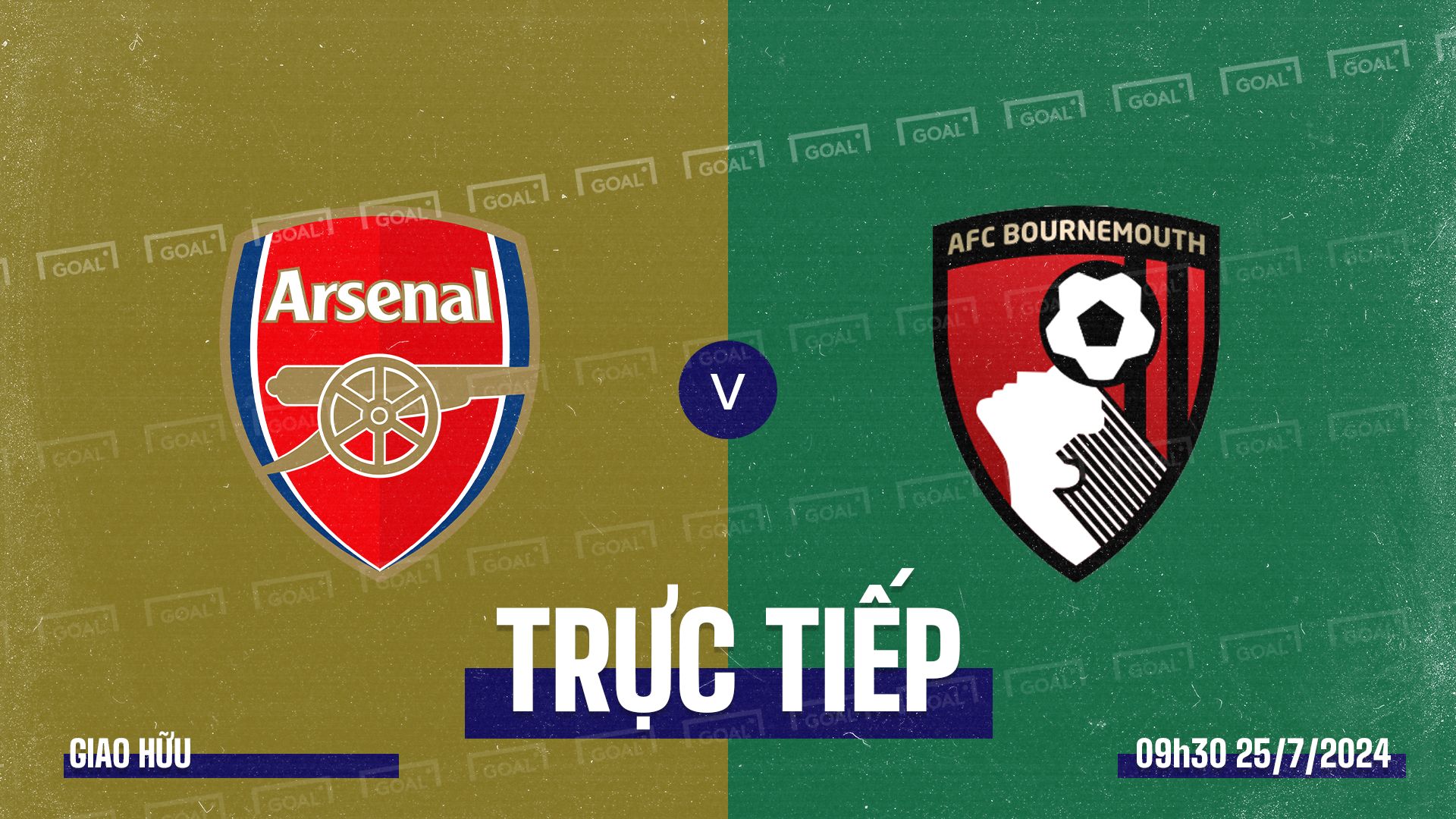 Arsenal vs AFC Bournemouth 2024 GFX