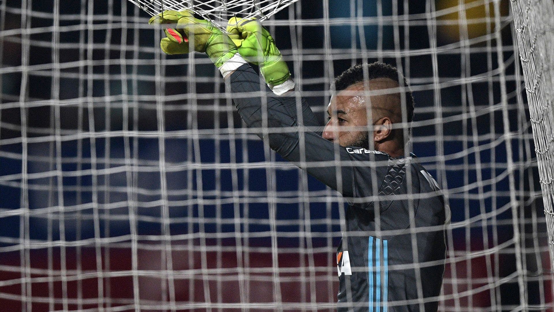 Alex Muralha San Lorenzo Flamengo Libertadores 17052017
