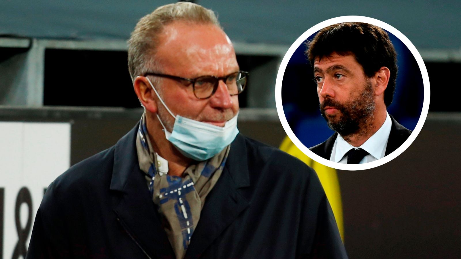 andrea agnelli Karl-Heinz Rummenigge