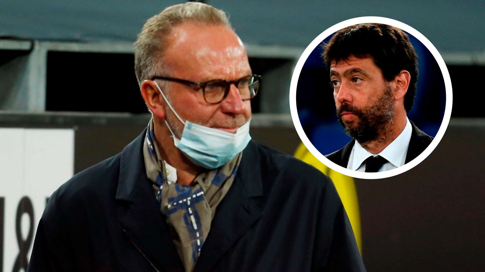 andrea agnelli Karl-Heinz Rummenigge