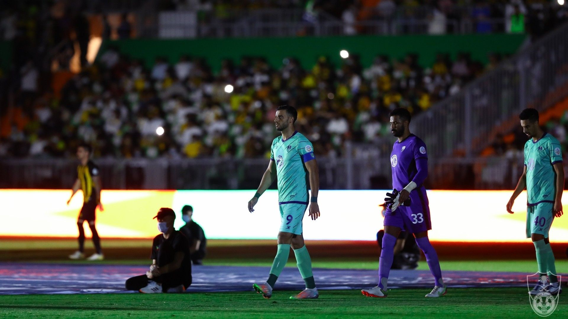 omar al somah - Mohammed Al-Owais - ahli - ittihad 1-10-2021