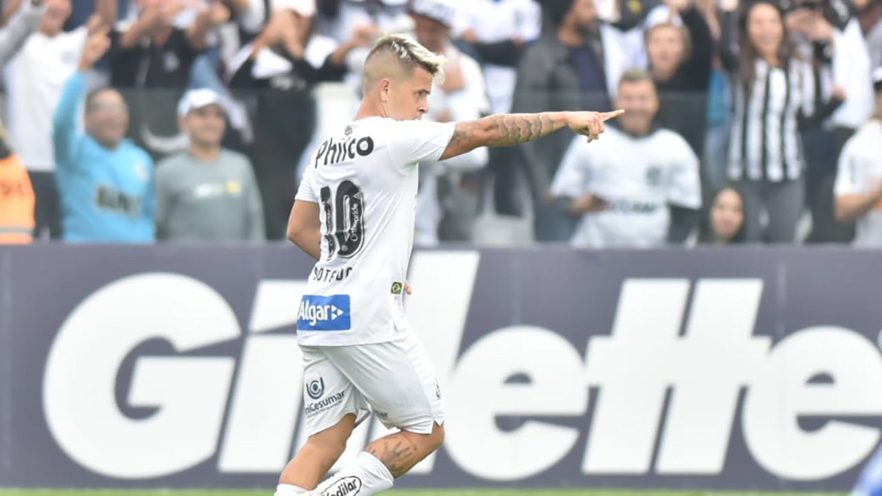 Soteldo Santos Goiás Brasileirão Série A 04082019