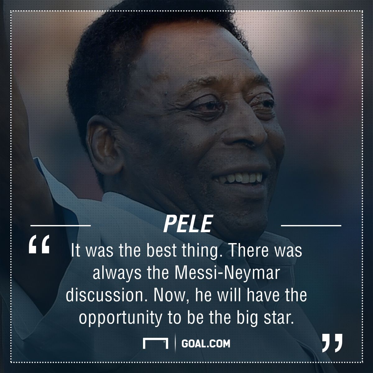 Pele Neymar quote