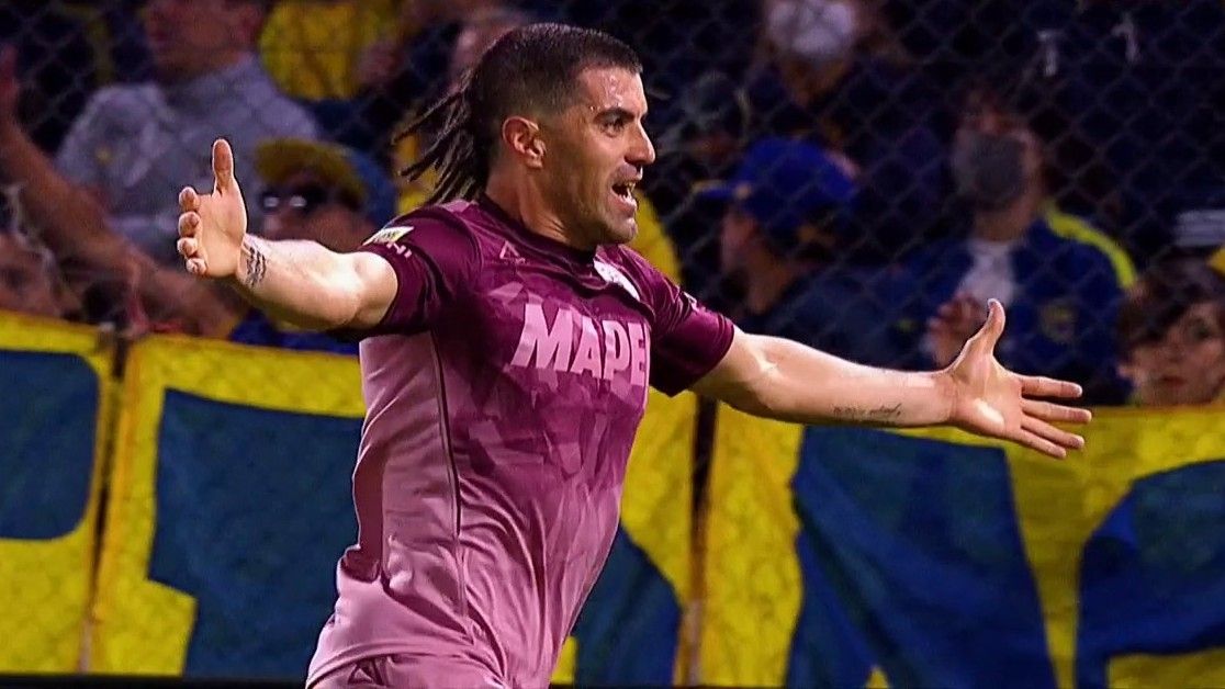 captura Ignacio Malcorra Boca Juniors Lanus Liga Profesional 09102021