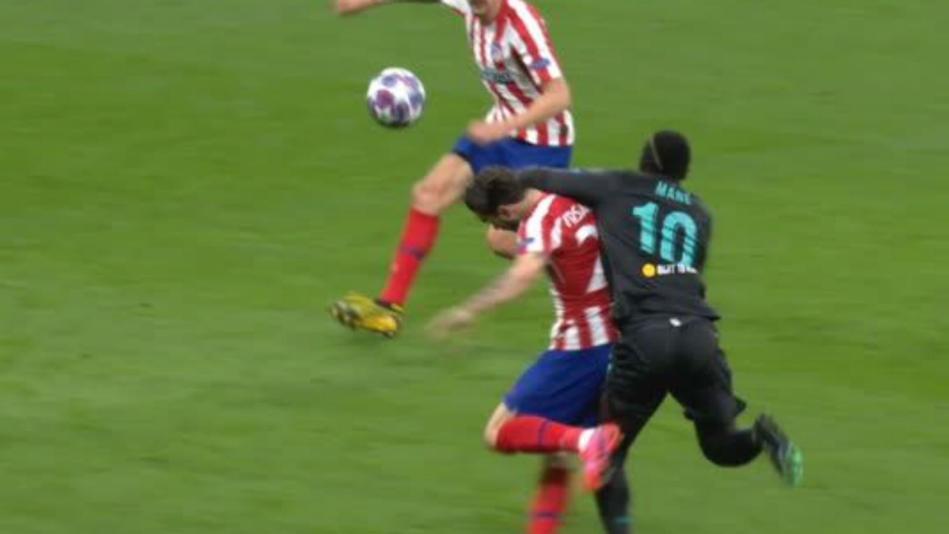 Captura Sadio Mane Atletico Madrid Liverpool  Champions League