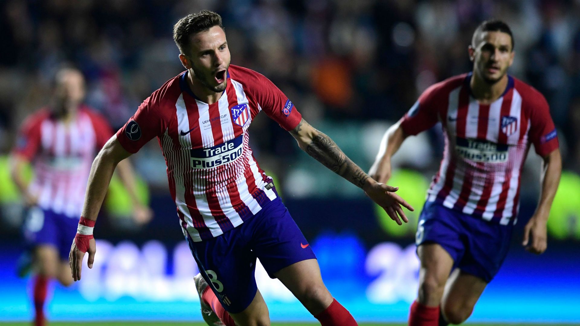 Saul Niguez Atletico Madrid Real Madrid UEFA Super Cup 2018