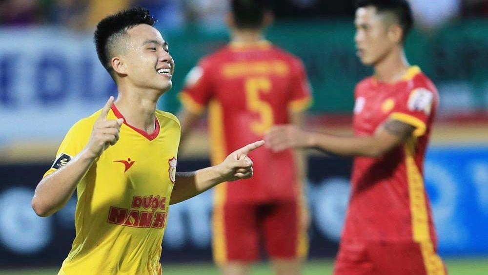 Dinh Van Truong Nam Dinh vs Thanh Hoa Round 16 V.League 2019