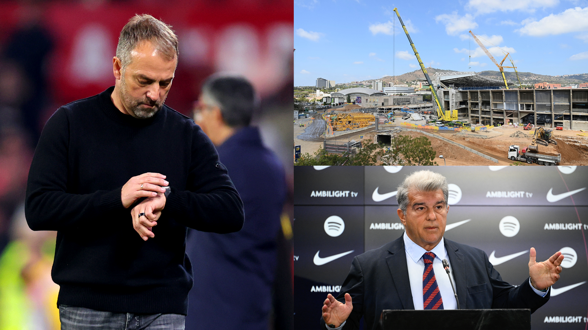 Barcelona's Camp Nou return delayed again! More chaos for Catalans as Hansi Flick's side may be forced to wait until 2026 to play at renovated stadium | Goal.com UK