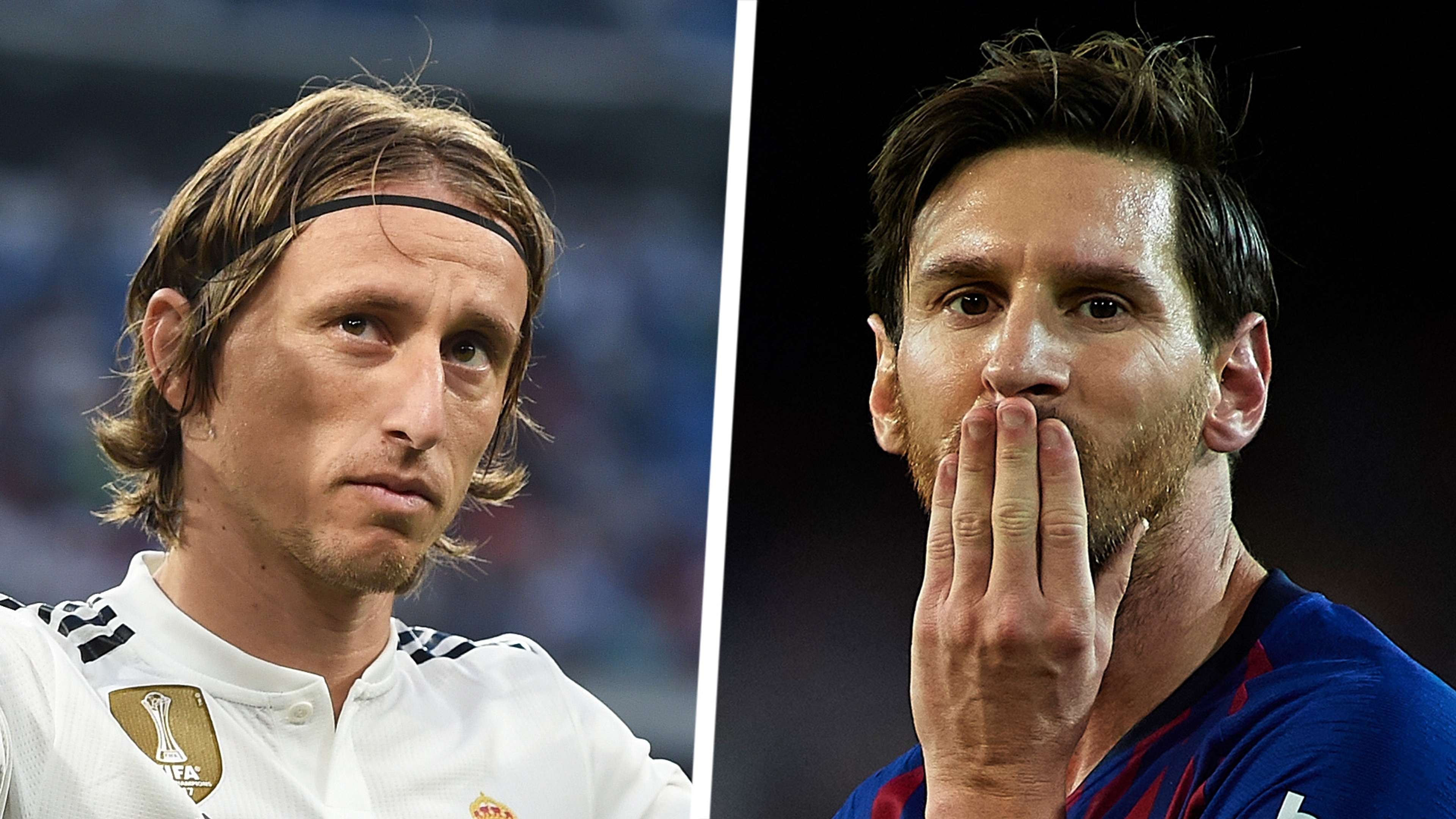 Luka Modric Lionel Messi Split