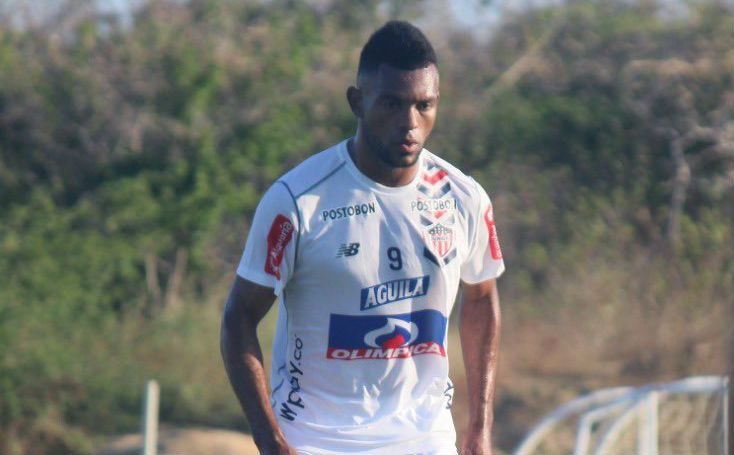 Miguel Borja Junior entrenamiento 2020