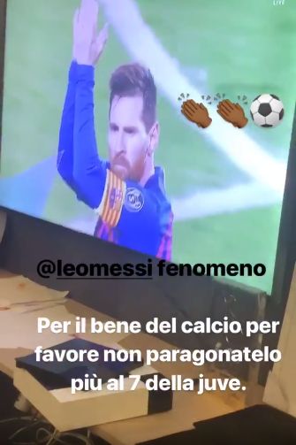 Balotelli story Messi