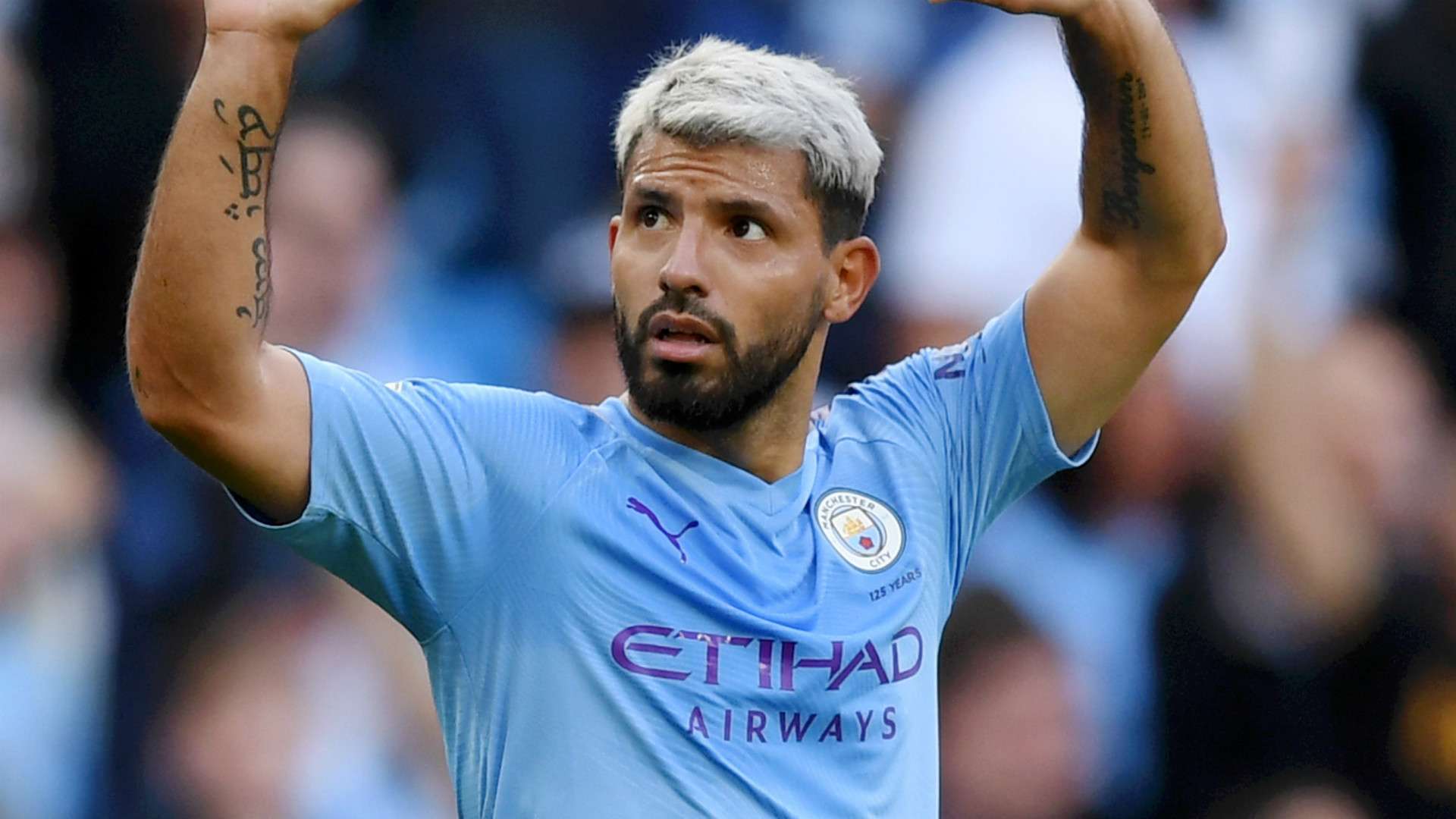 Sergio Aguero Manchester City 2019-20