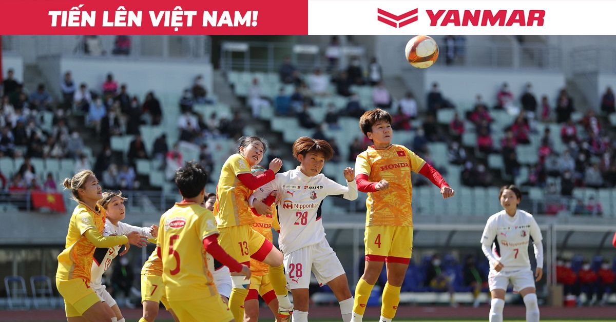 Yanmar banner - Vietnam Women Team Cerezo Osaka Ladies Friendly match 2023