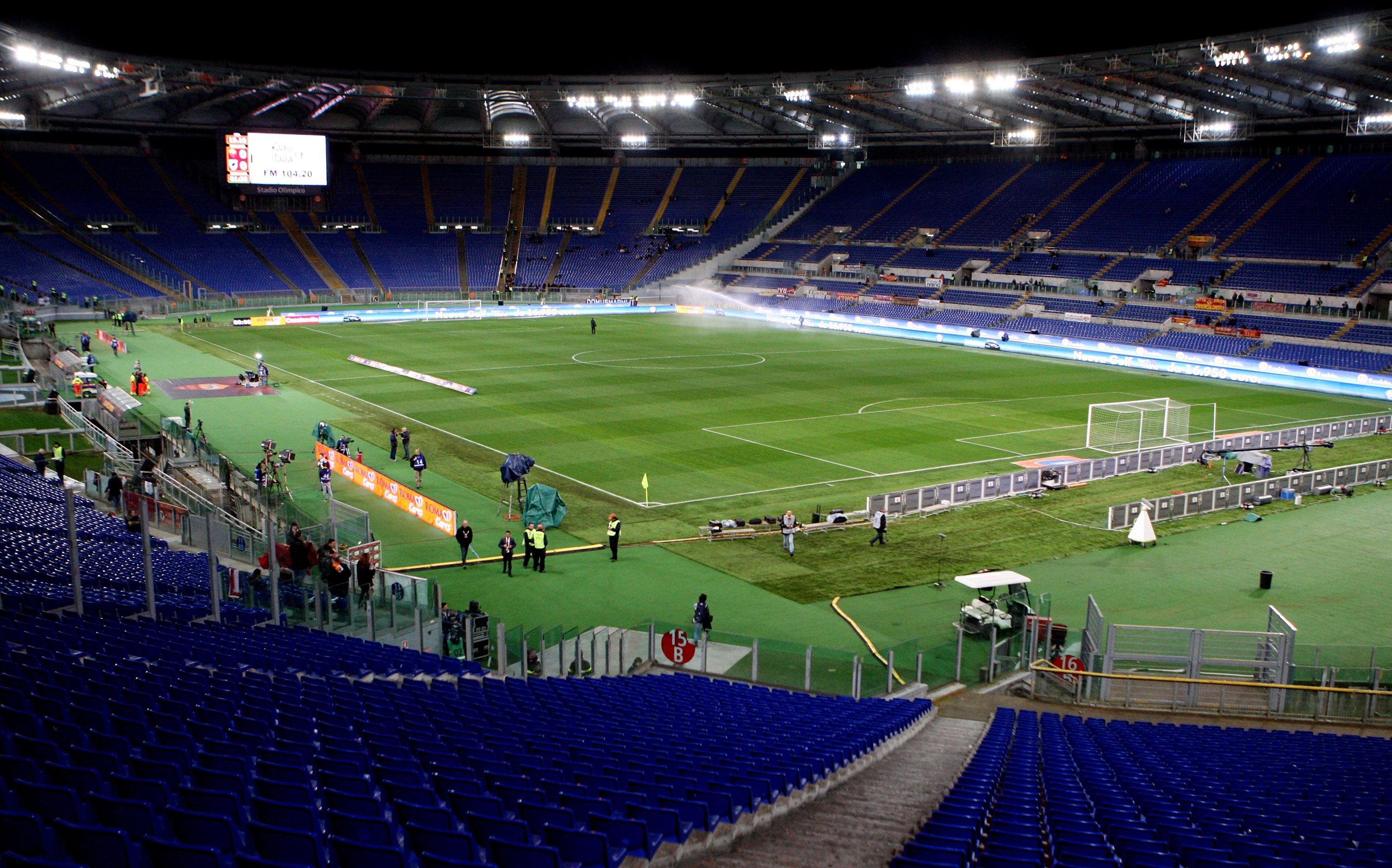L'Olimpico, uno dei 19 stadi candidati