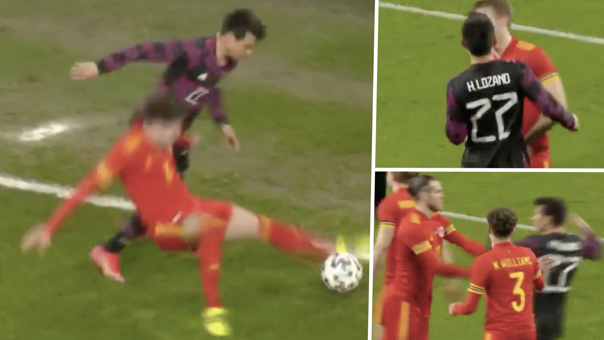 Hirving Lozano Gareth Bale México vs Gales