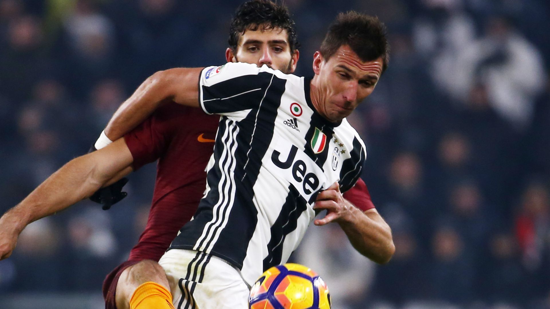 Mario Mandzukic Juventus Roma Serie A