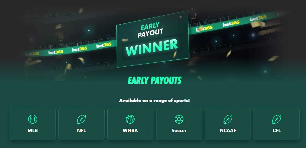 bet365 early payout