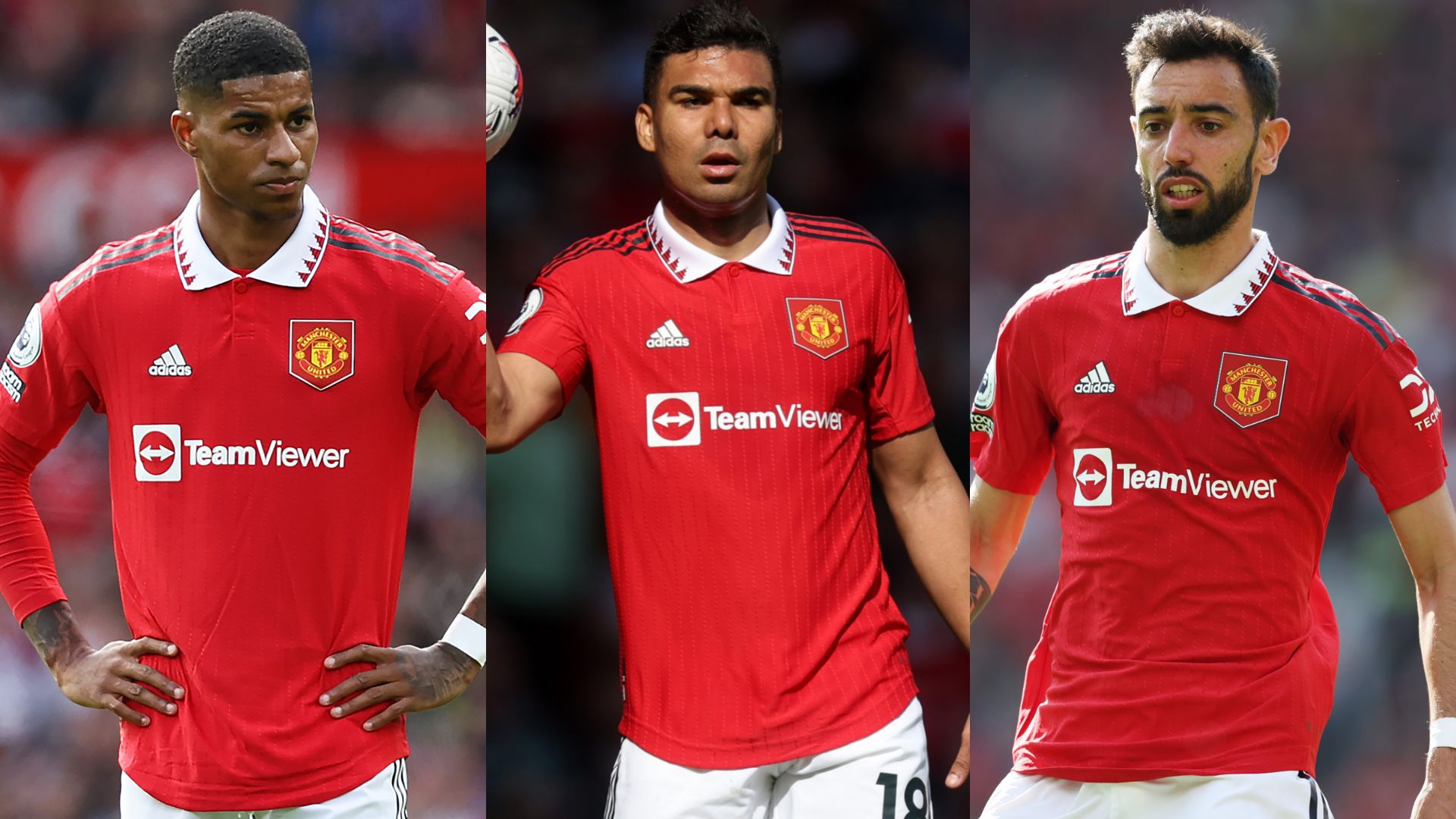 Rashford Casemiro Bruno Man Utd captains split