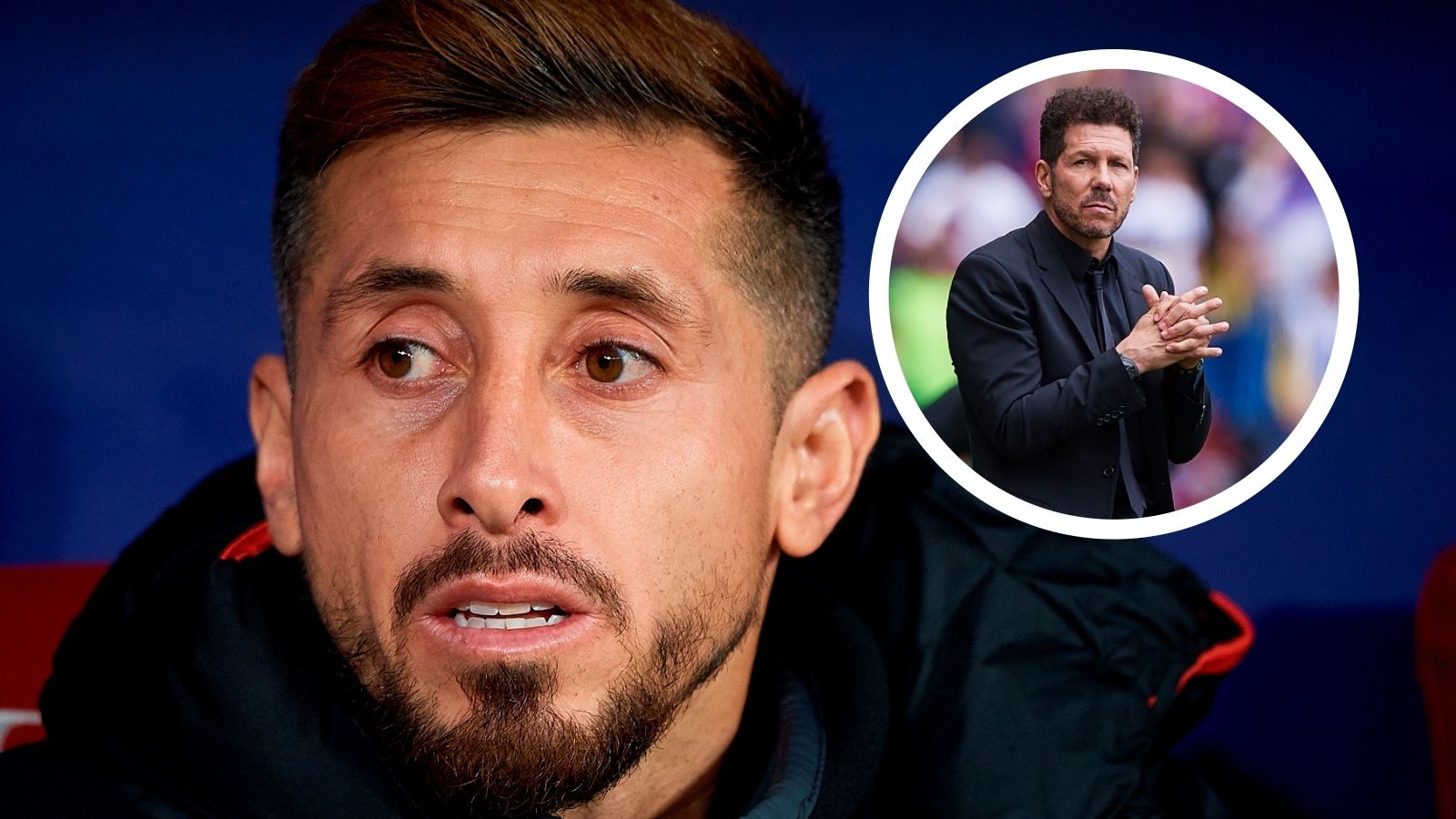 Héctor Herrera - Diego Simeone Atlético de Madrid