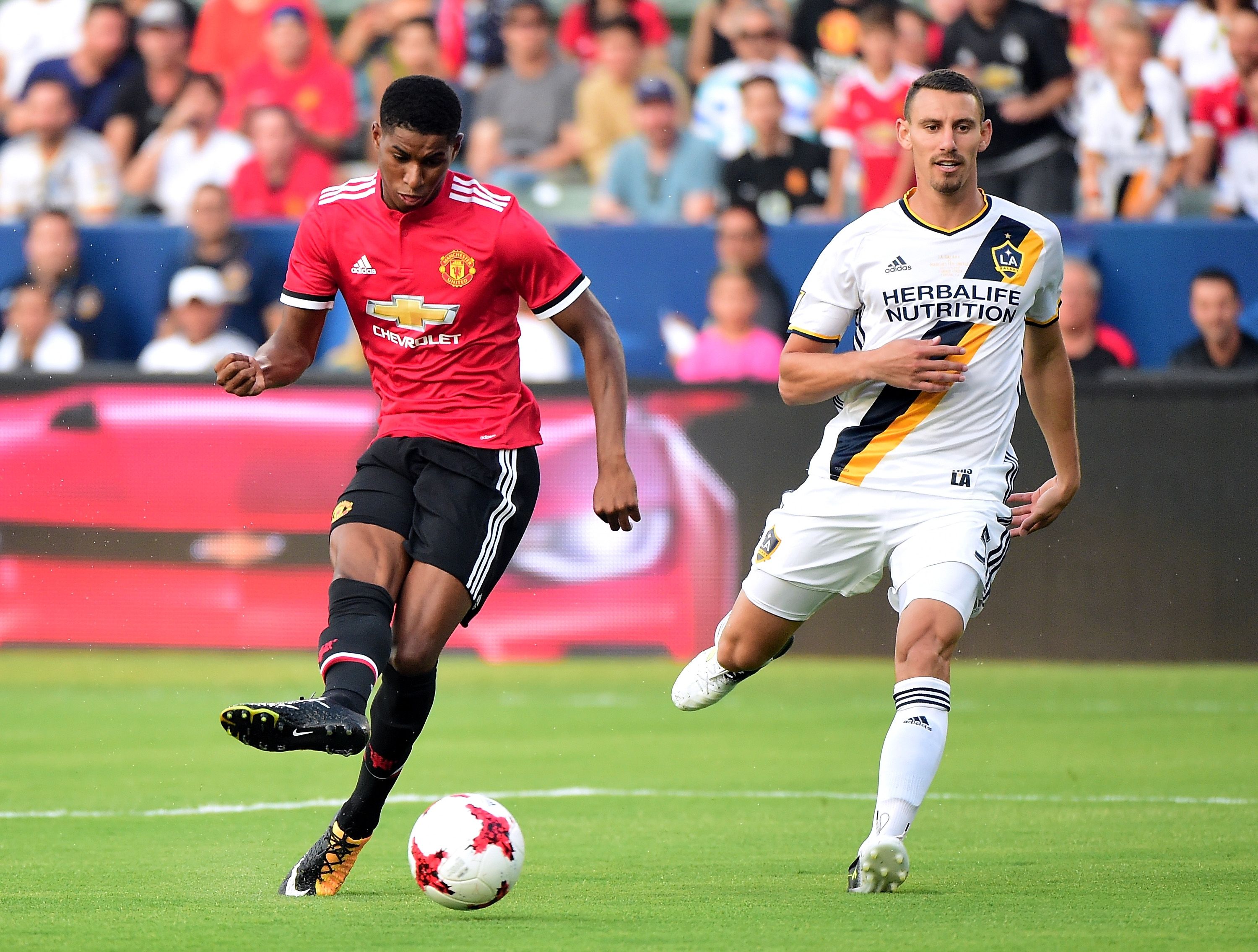 Marcus Rashford LA Galaxy Manchester United