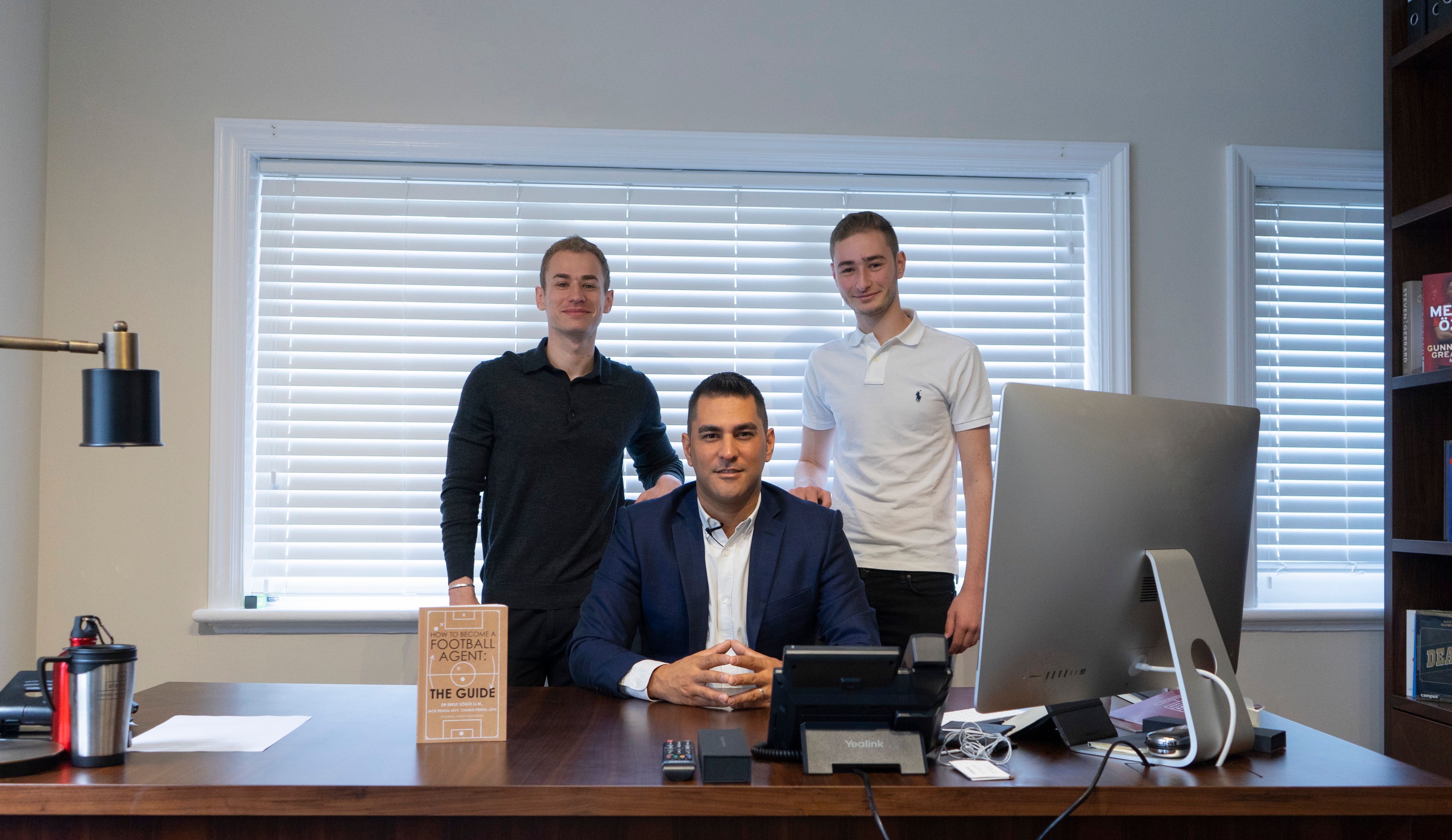 Erkut Sogut, Jack Pentol-Levy and Charlie Pentol-Levy