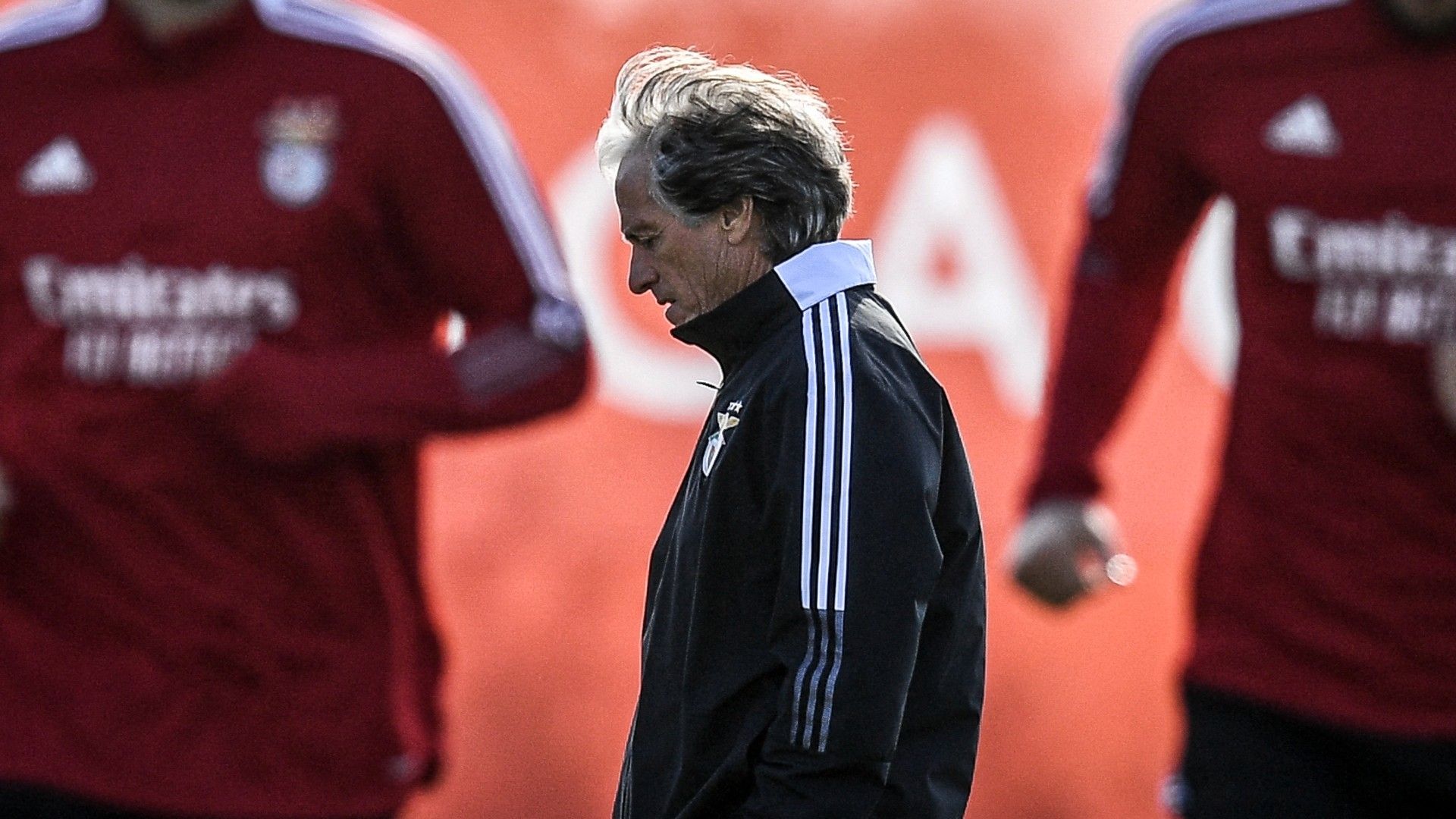 Jorge Jesus treino Benfica 2020/2021