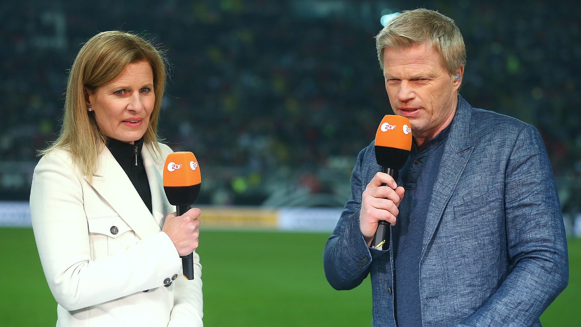 Oliver Kahn Katrin Müller Hohenstein ZDF