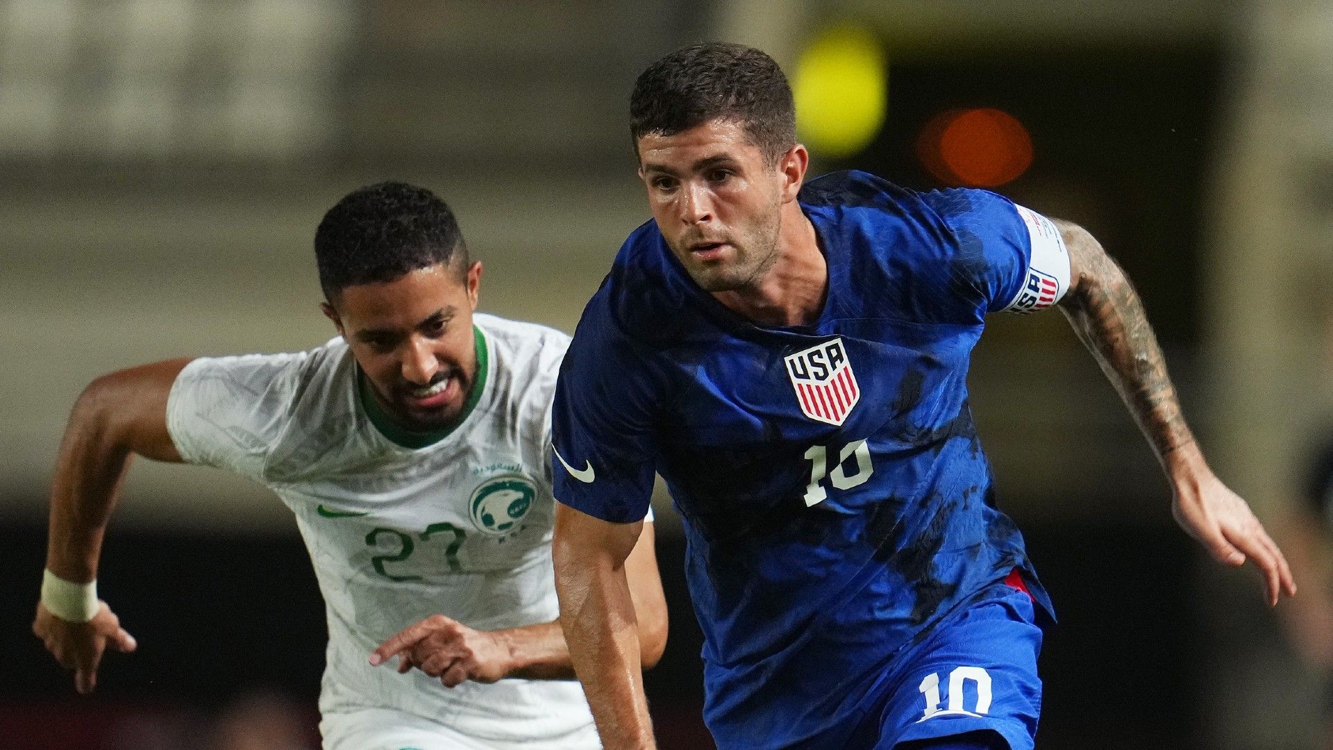 Pulisic USMNT Saudi Arabia 2022