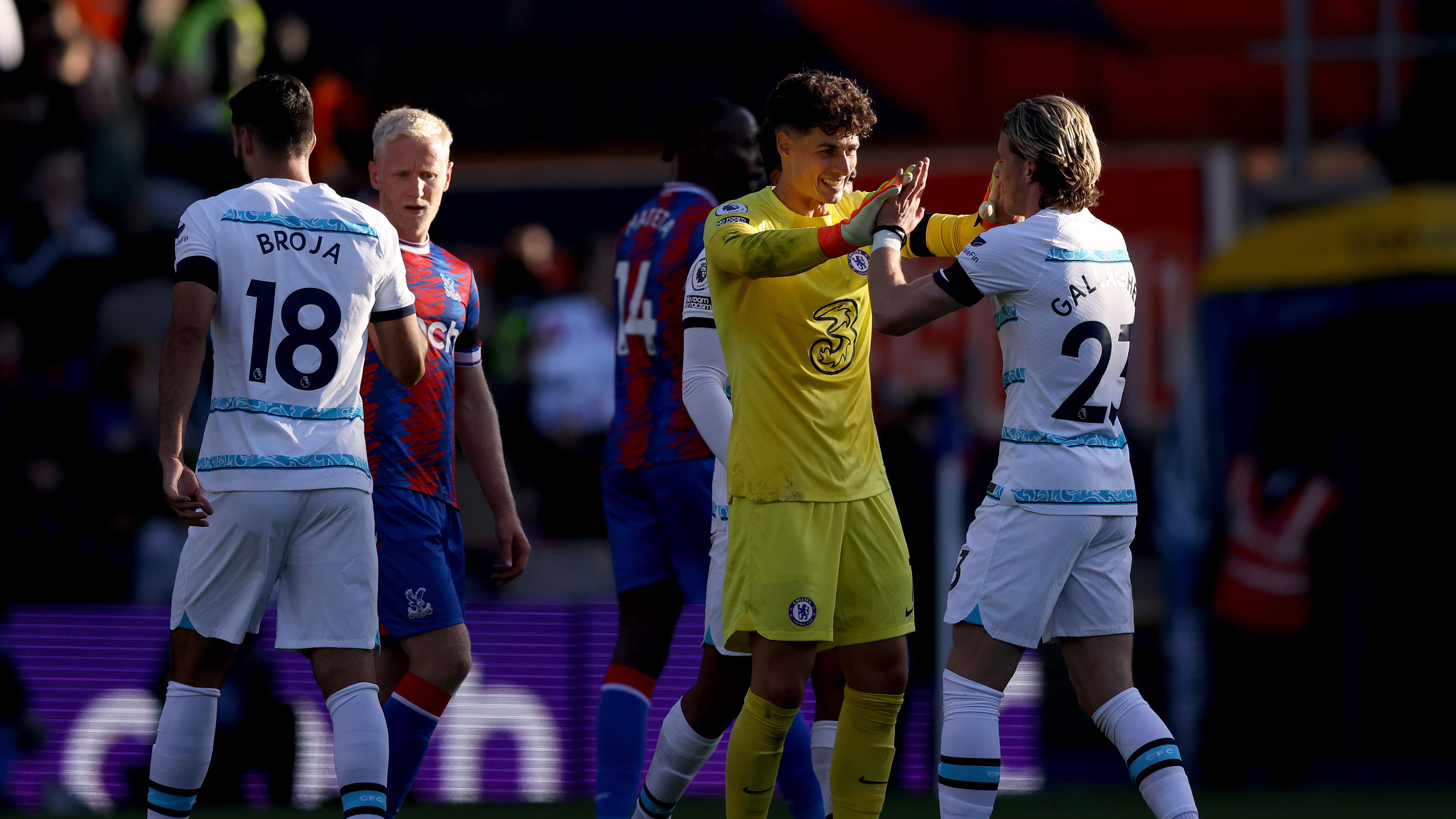 Kepa Arrizabalaga Conor Gallagher Chelsea Crystal Palace 2022-23