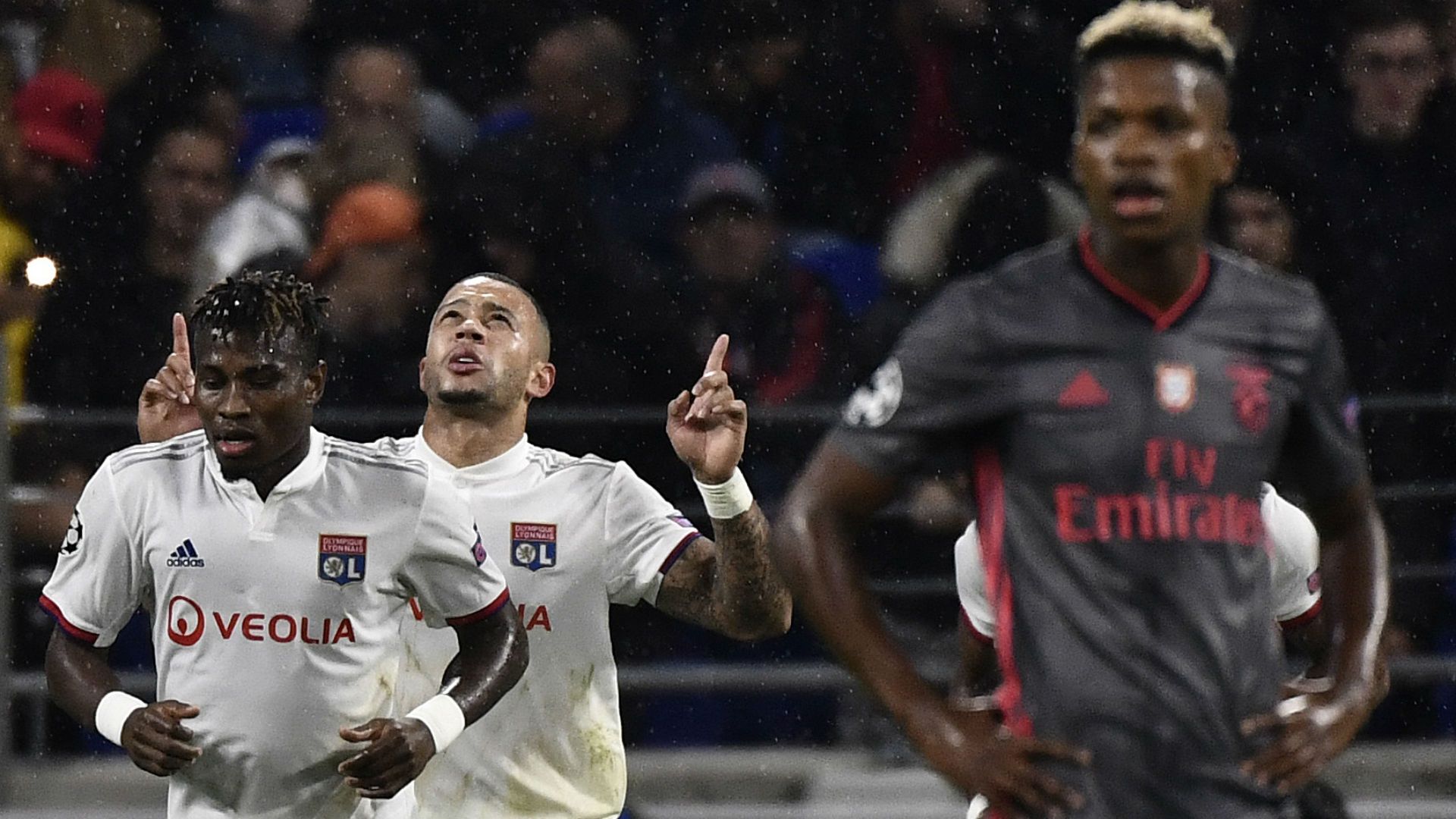 Memphis Depay Lyon Benfica UEFA Champions League 05112019