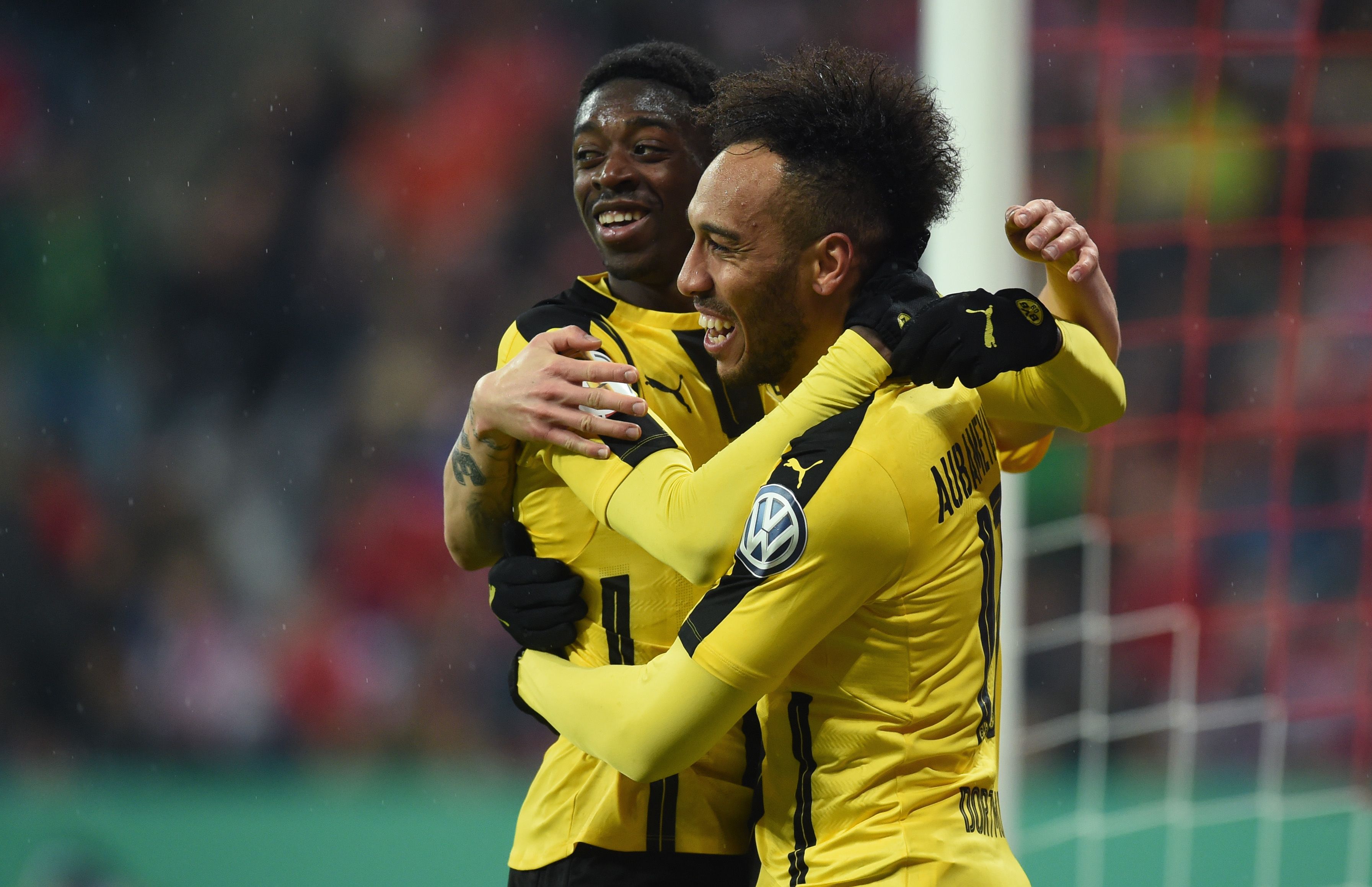 Pierre-Emerick Aubameyang & Ousmane Dembele