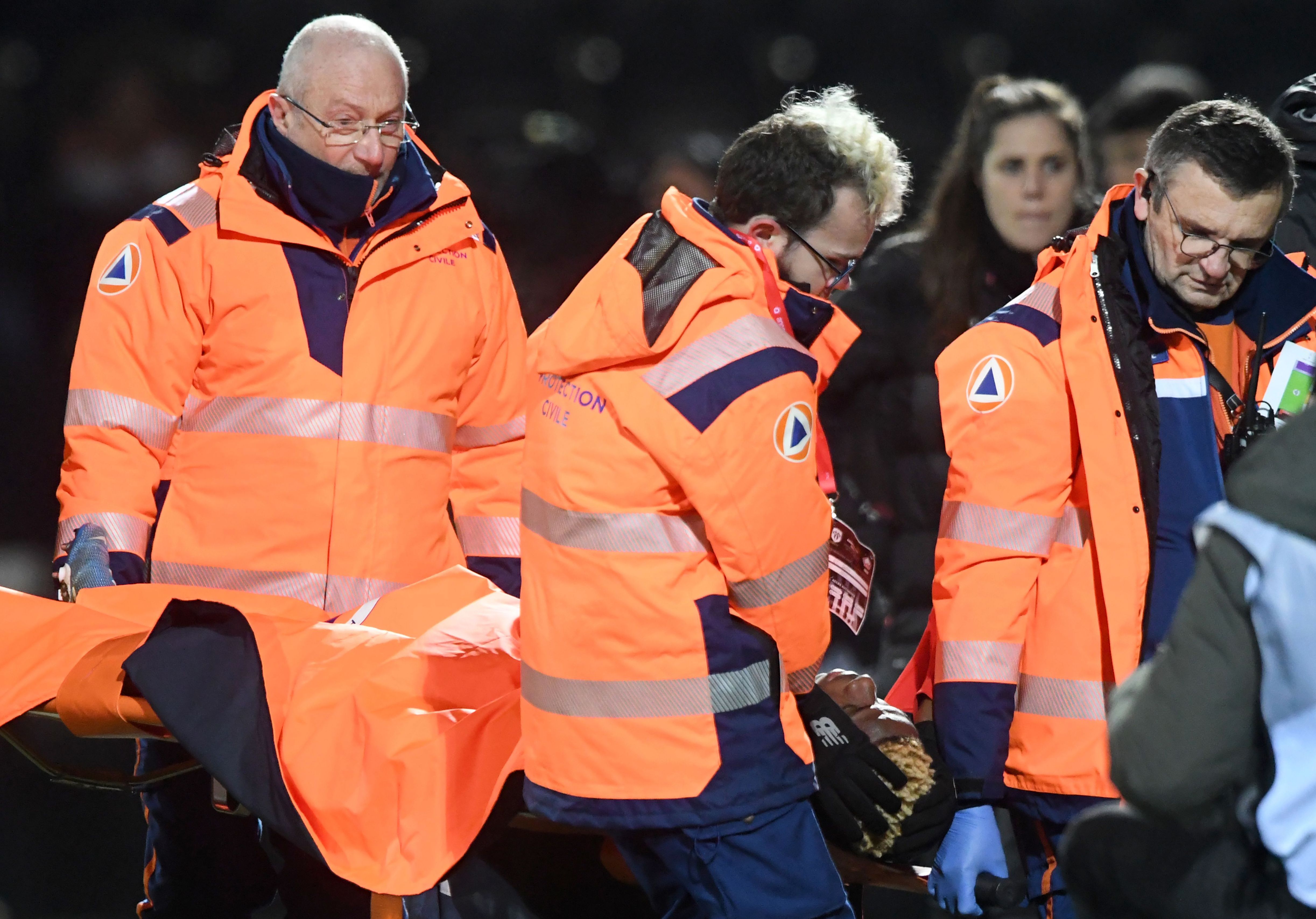 Player injured
